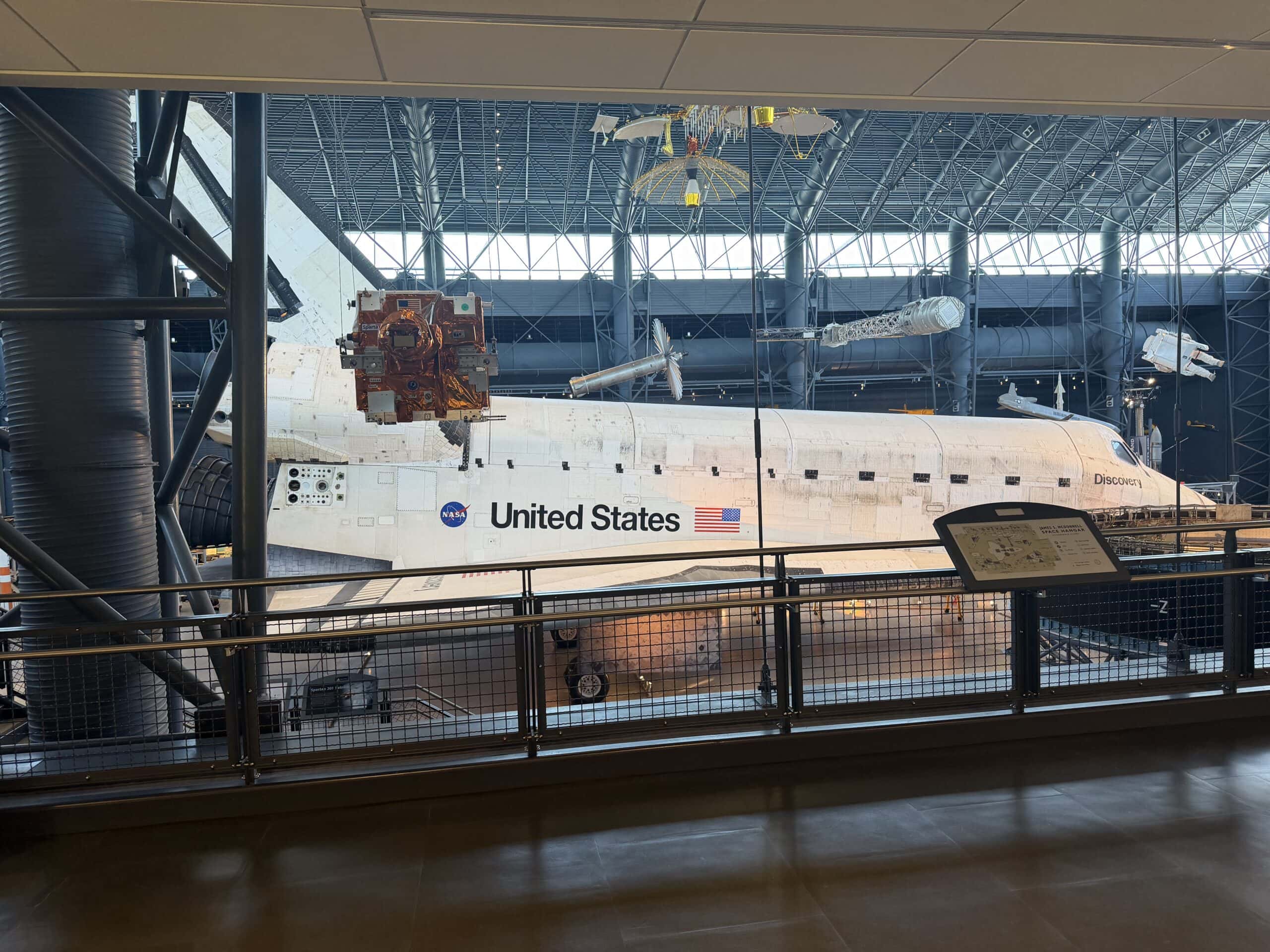 NASA Space Shuttle Discover. Smithsonian Visit Photo by 19FortyFive.com 