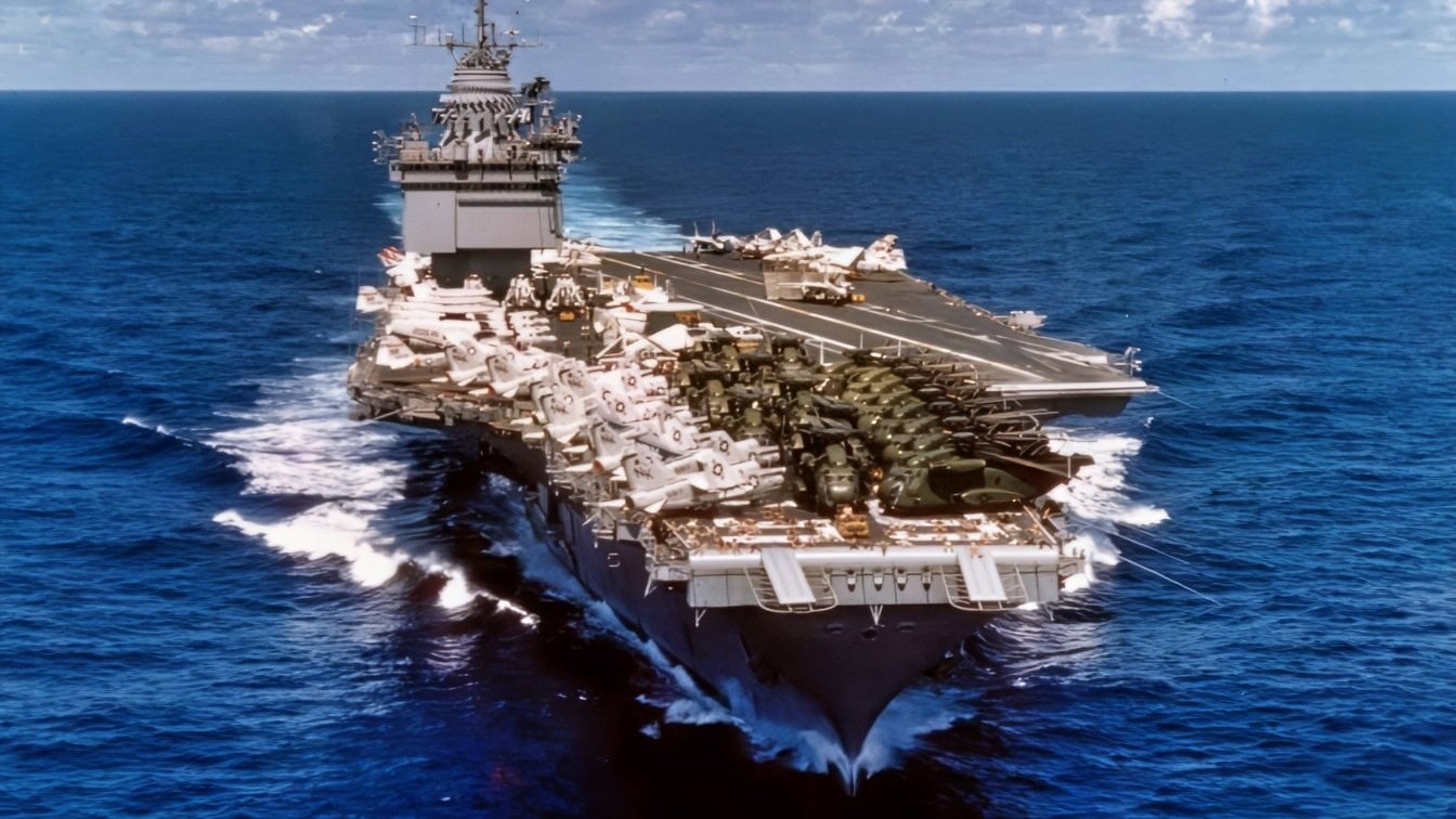 USS Enterprise Nuclear Aircraft Carrier Creative Commons