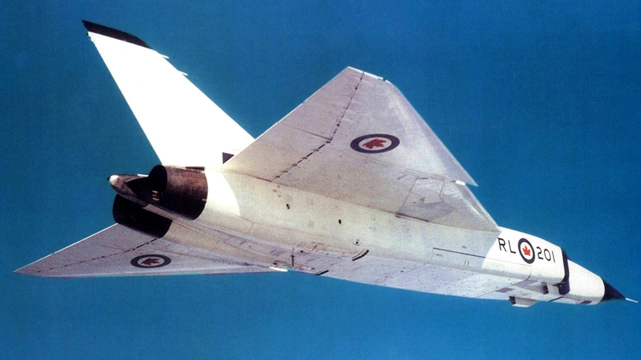 Canada’s CF-105 Avro Arrow fighter.