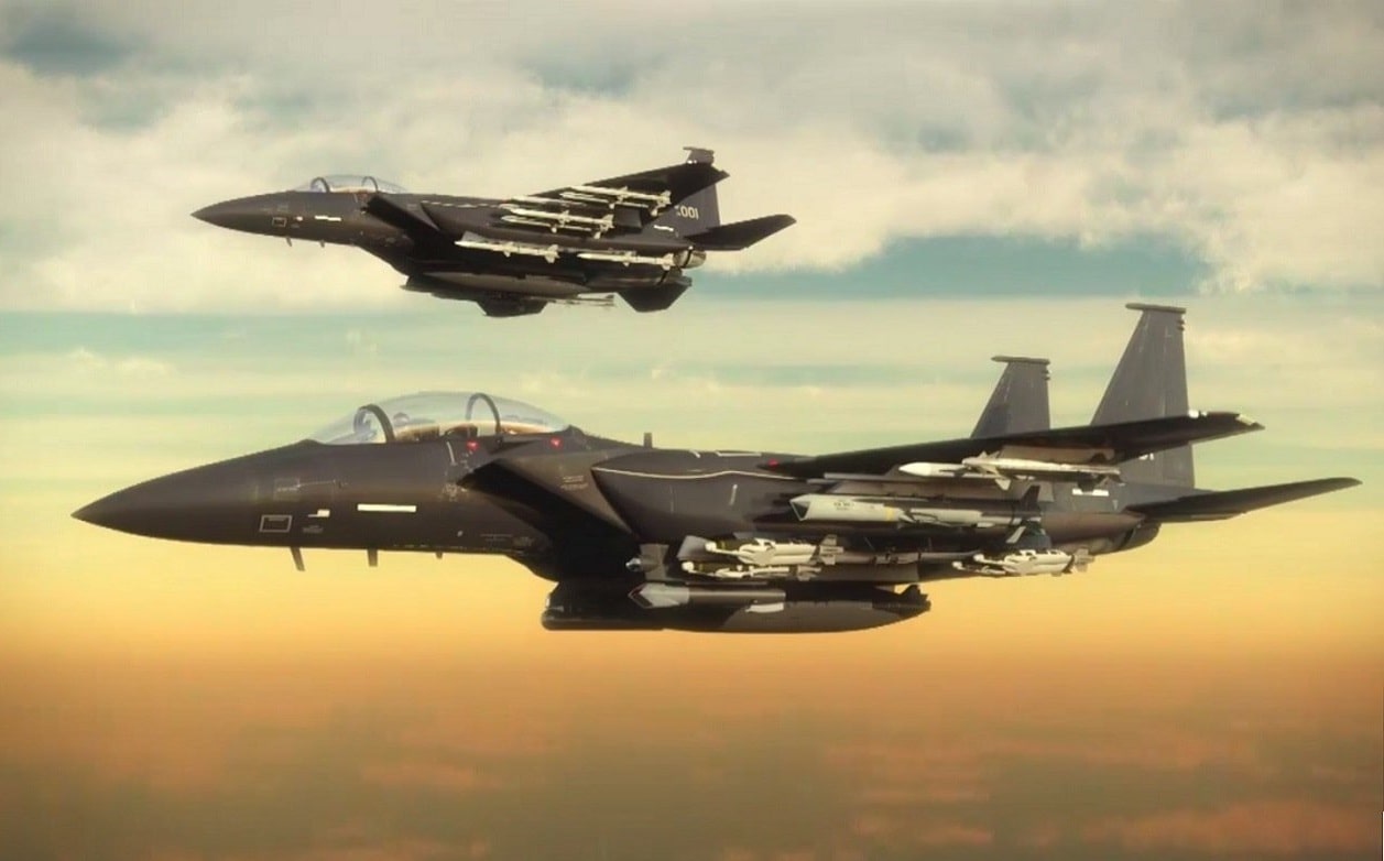 F-15EX Eagle II. 图片来源：波音公司。