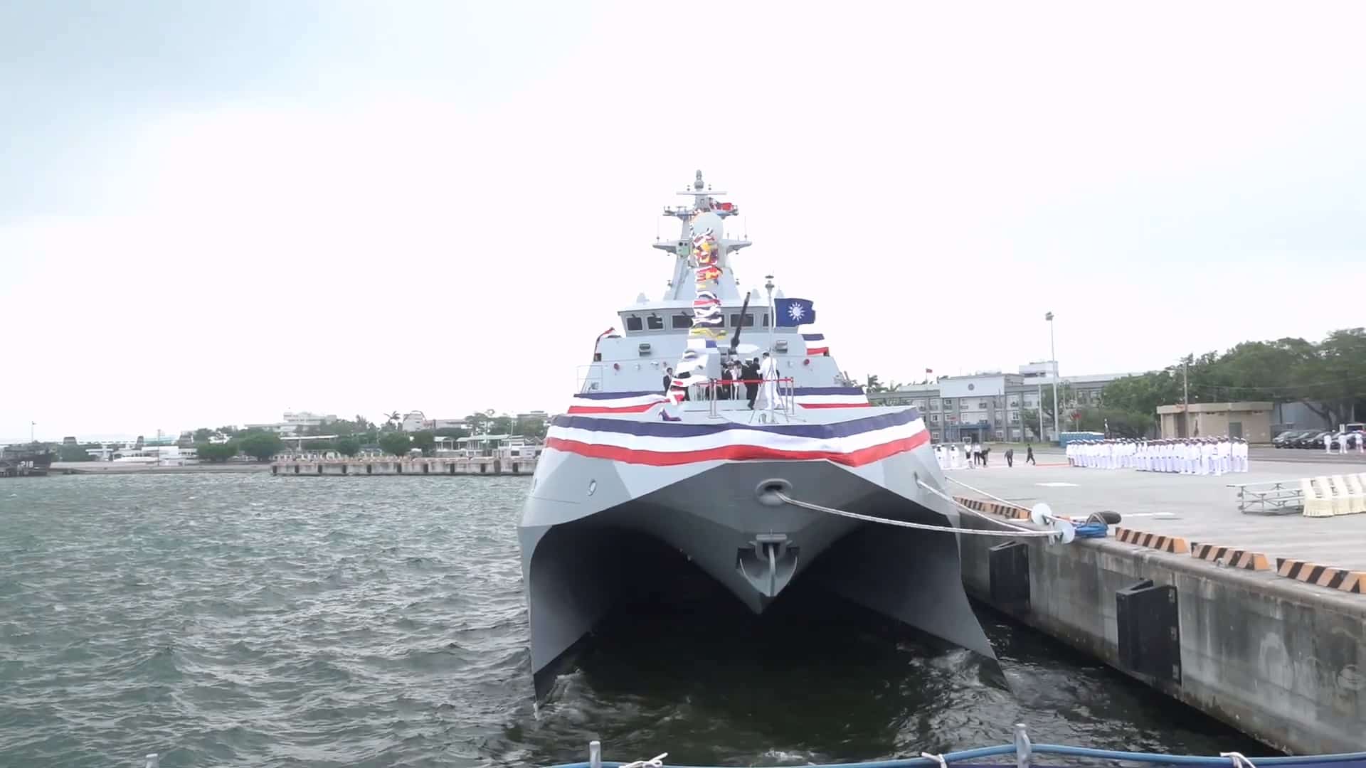 ROCS Tan Chiang PGG-627 Tuo Chiang Batch 2 corvette commissioning