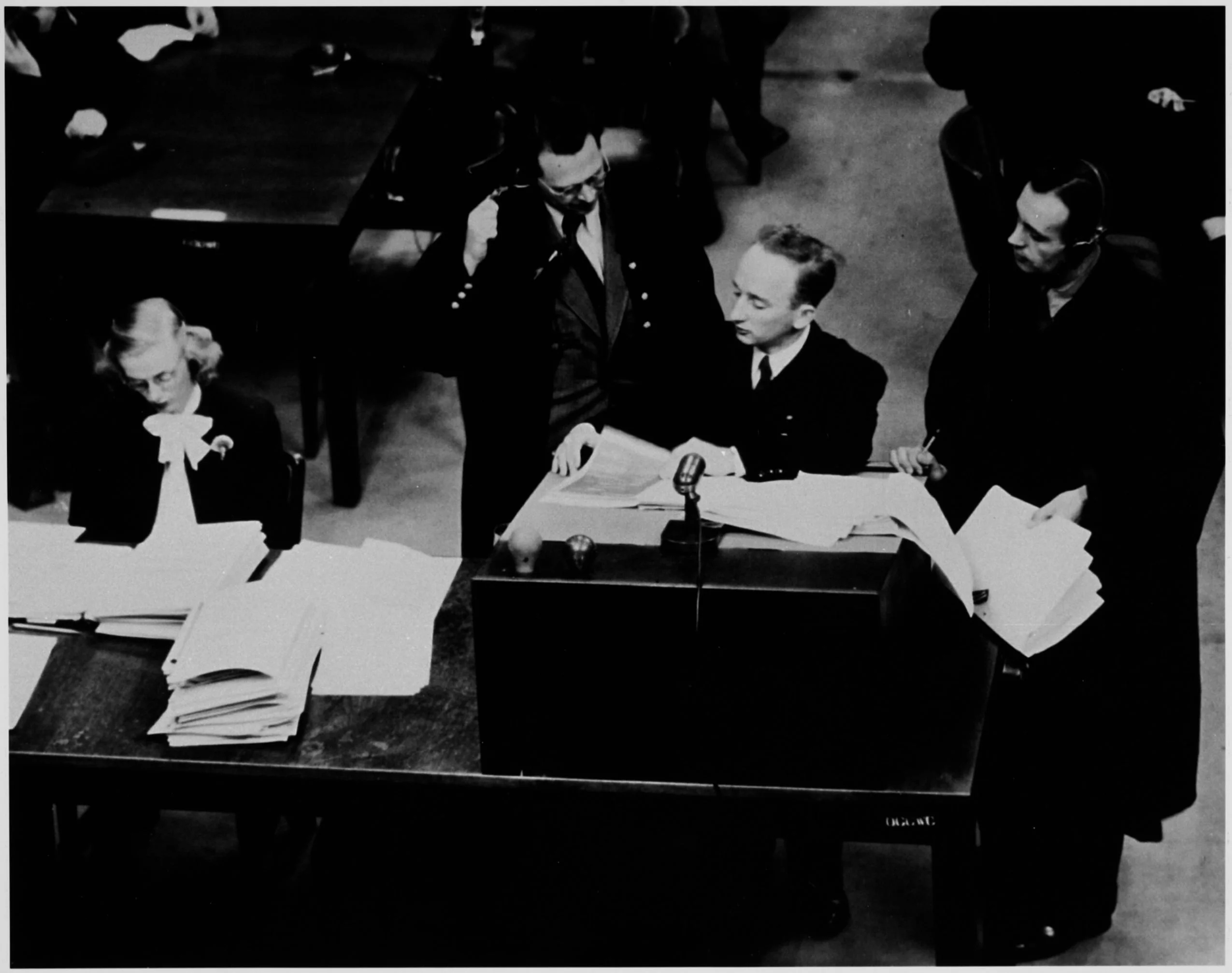 Ferencz had no previous trial experience when he became chief prosecutor in one of the most significant murder trials in history. (Benjamin Ferencz/U.S. Holocaust Memorial Museum)