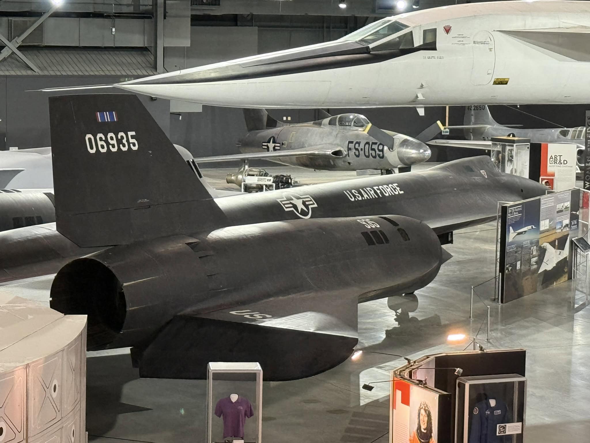 YF-12A. 19FortyFive.com来自美国空军国家博物馆的图片。