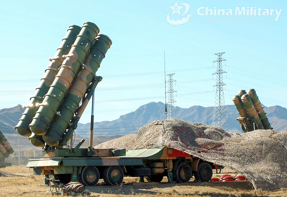 HQ-9 Chinese long range air defense missile system