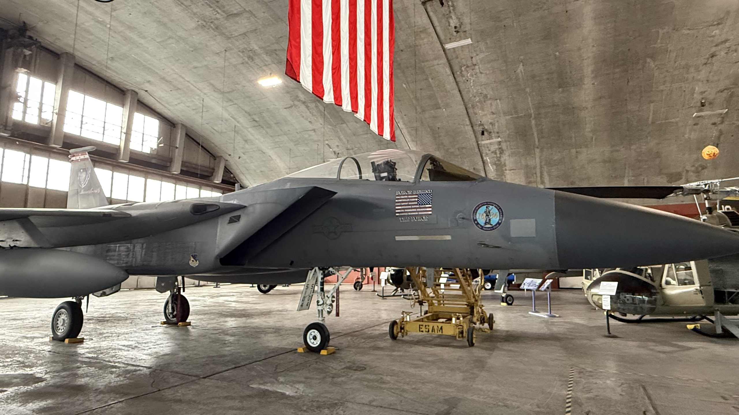 F-15 in museum. 19FortyFive original image taken by our staff. 