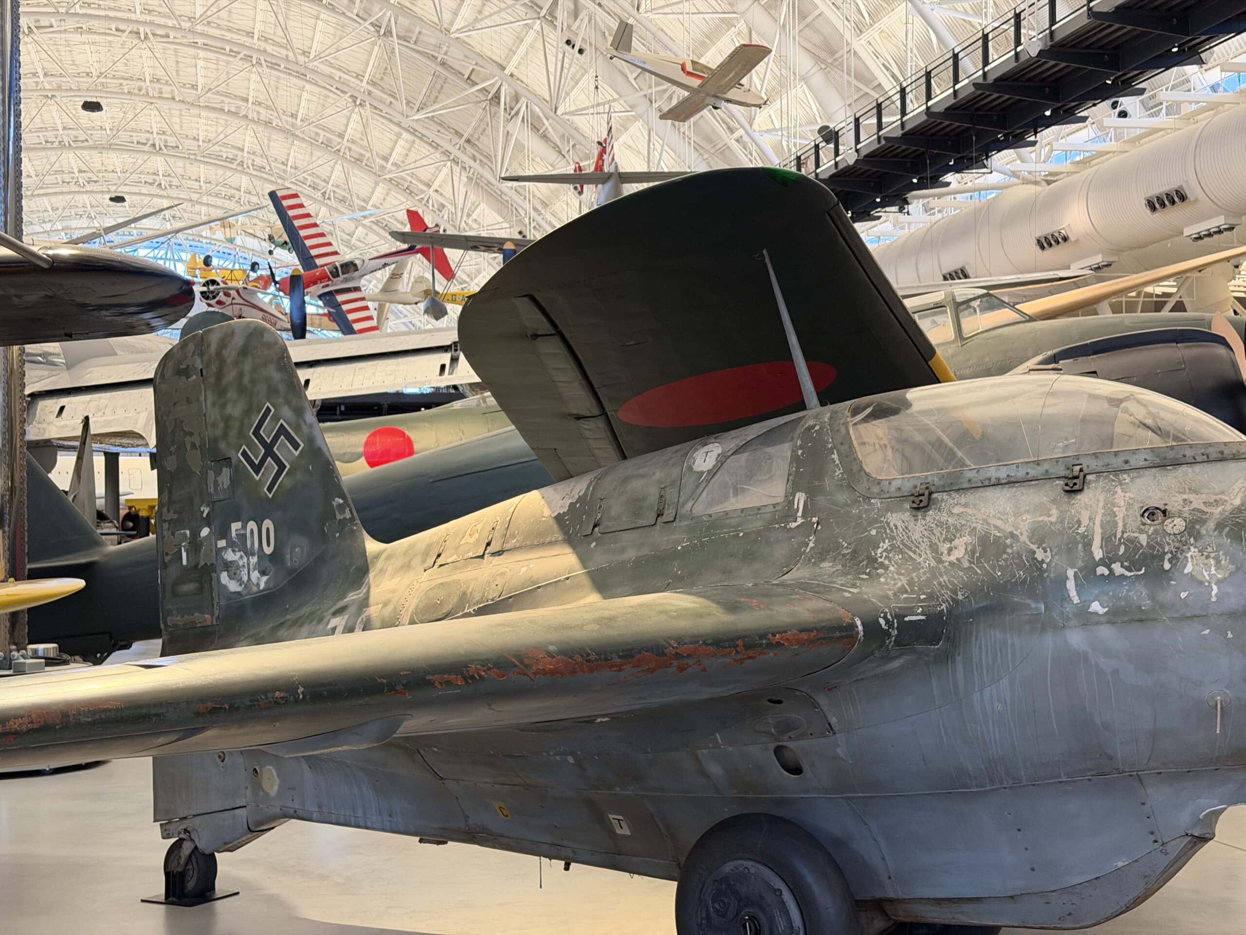 Me 163 Fighter 19FortyFive Image. Image Taken at the Smithsonian Outside of Washington, DC. 