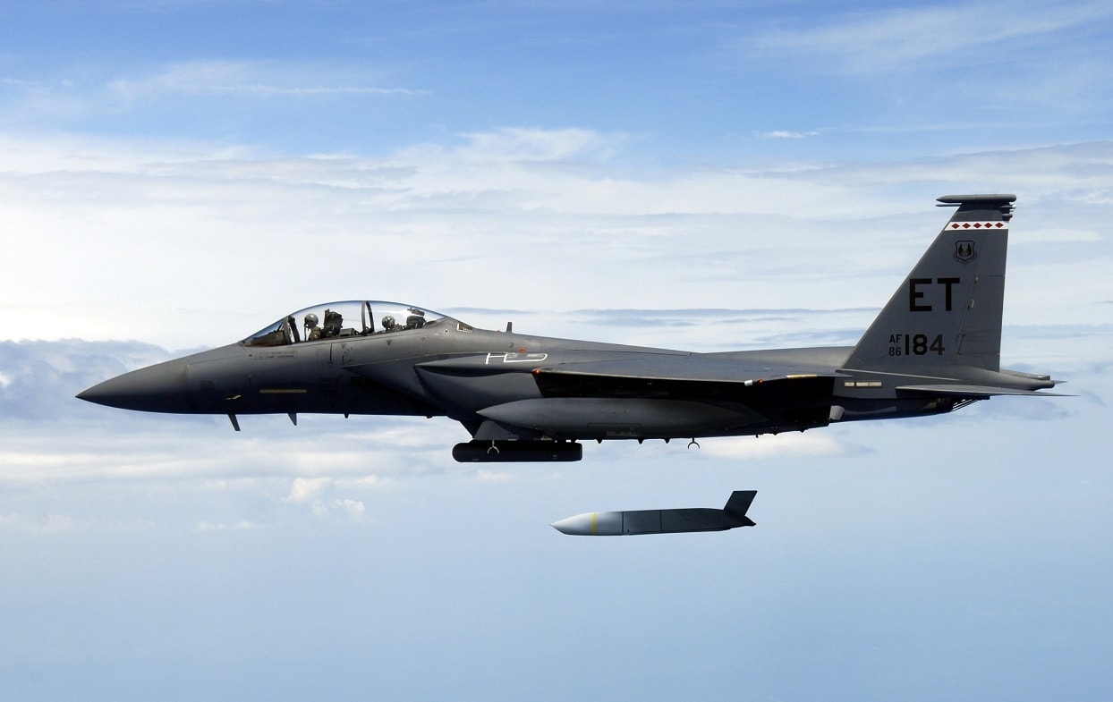 F-15E with JASSM.