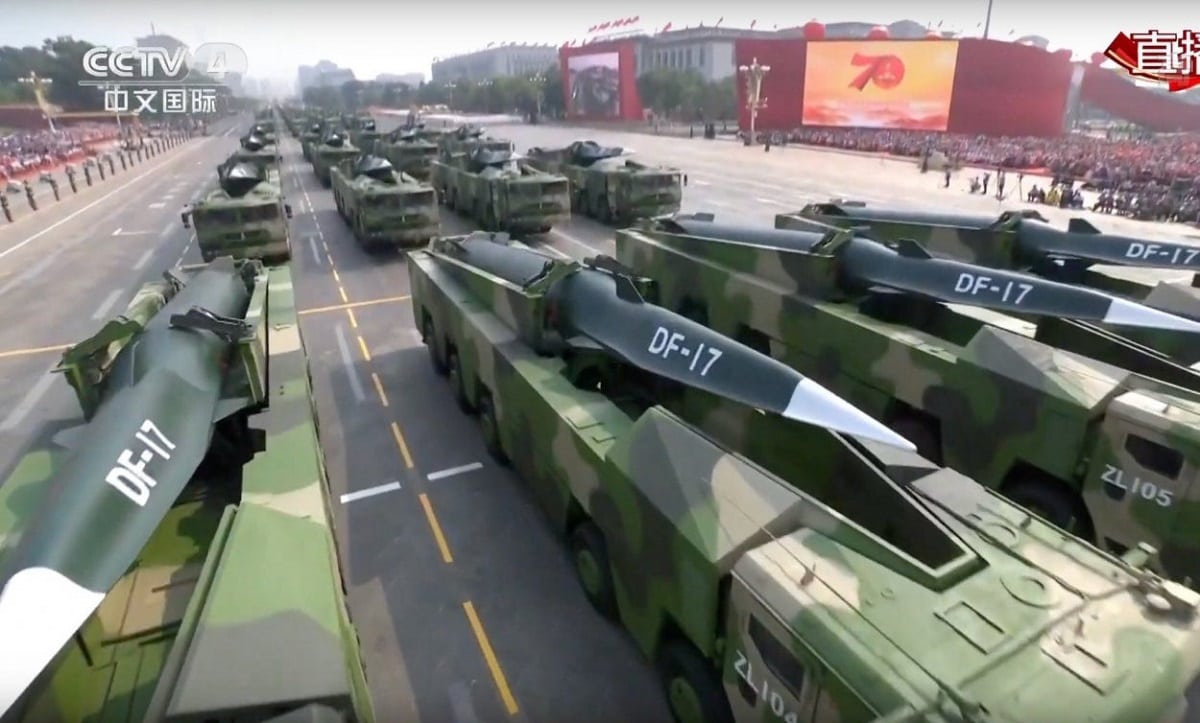 DF-17 missiles