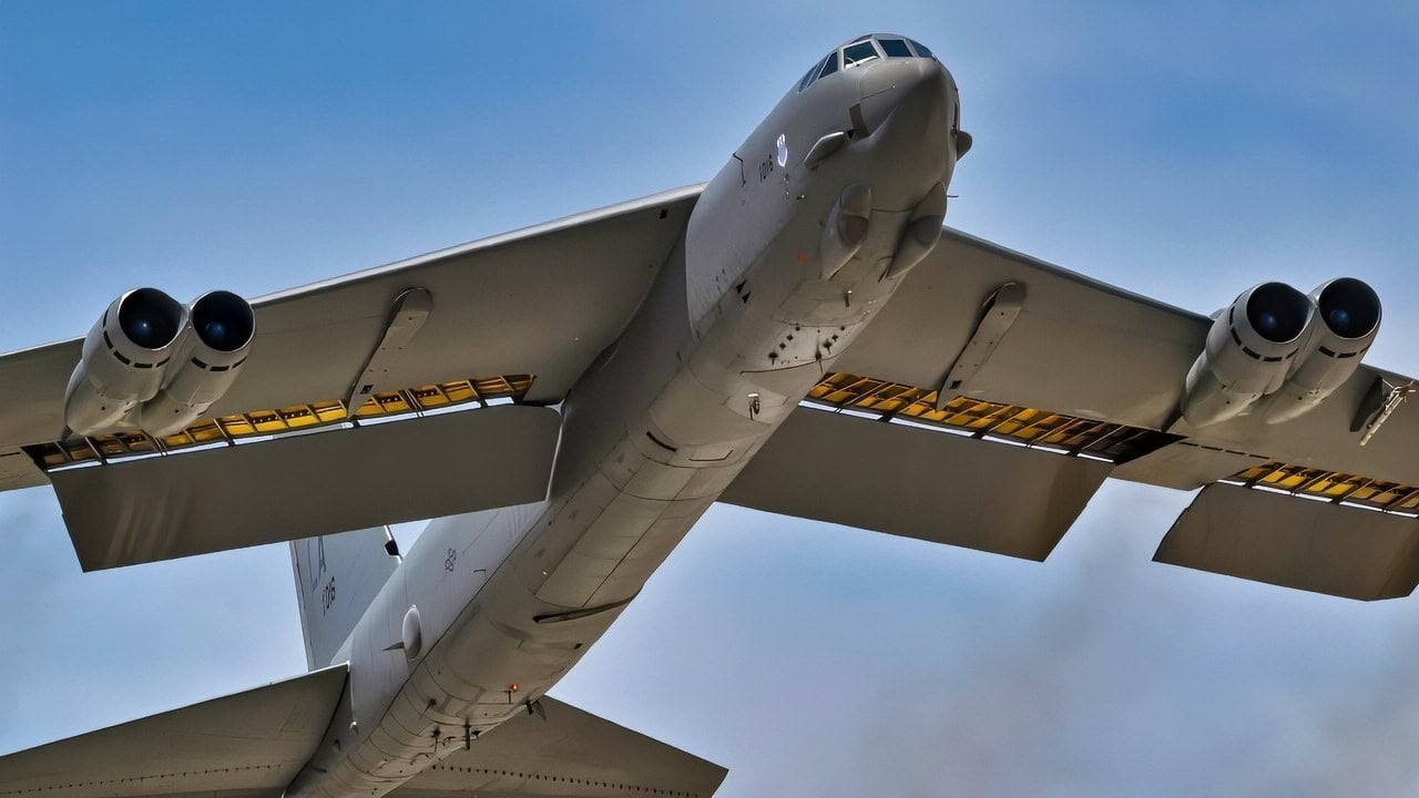 B-52 Stratofortress bomber training for U.S.-Japan deterrence mission