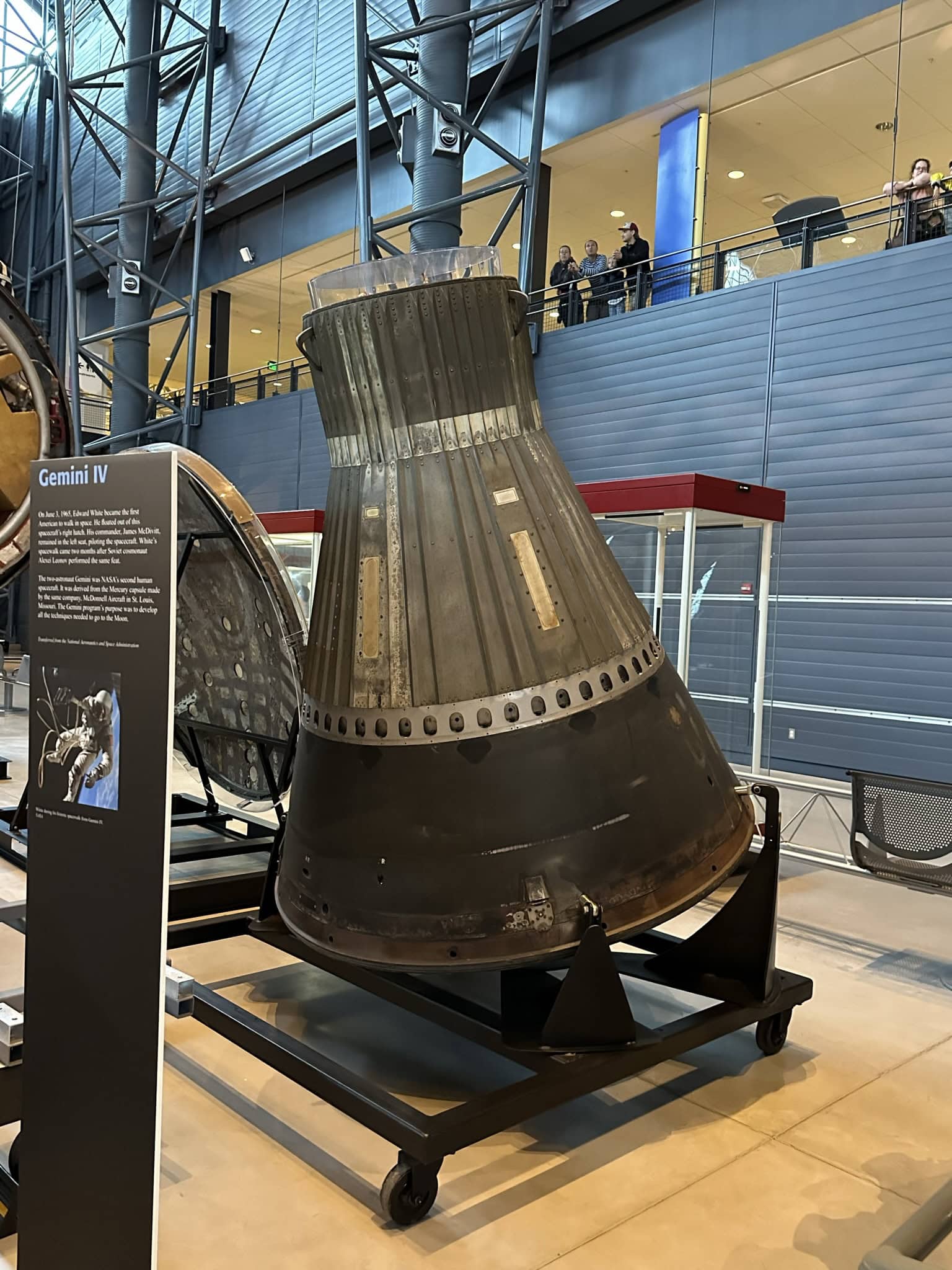 Smithsonian images from the American Cold War Space Program. Image Credit: 19FortyFive Harry J. Kazianis back in October 2022.