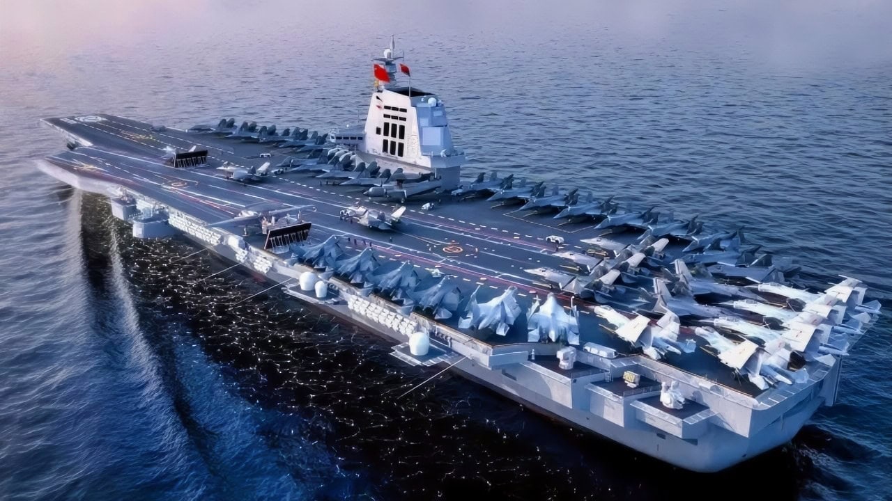 China Aircraft Carrier Mock Up Image