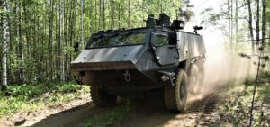Patria 6x6 CAVS armoured vehicle in European procurement programme