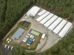 G-CAP II SU: Rheinmetall receives first order for a modular camp. (Photo:Rheinmetall) 