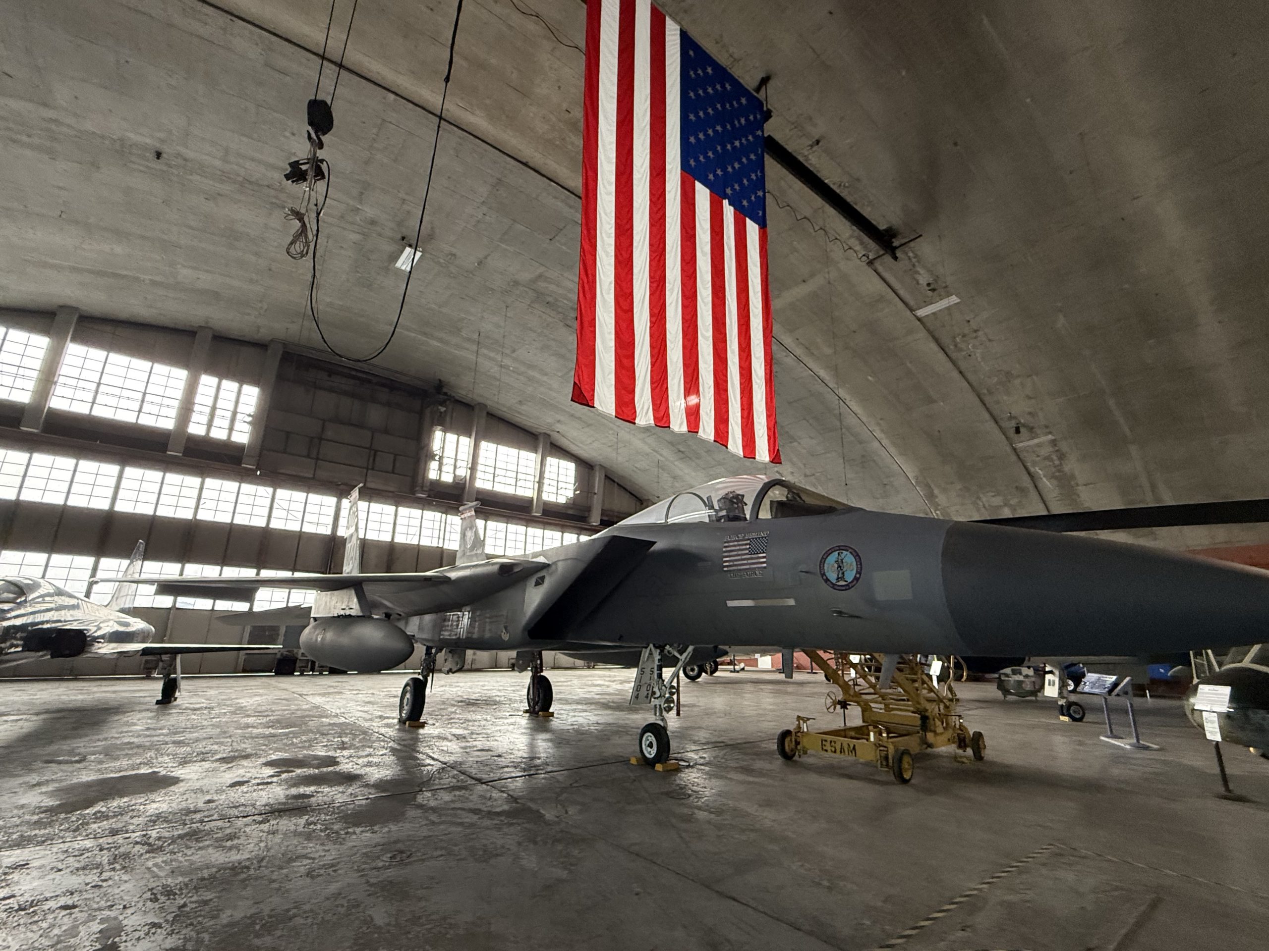 F-15 in museum. 19FortyFive original image taken by our staff. 
