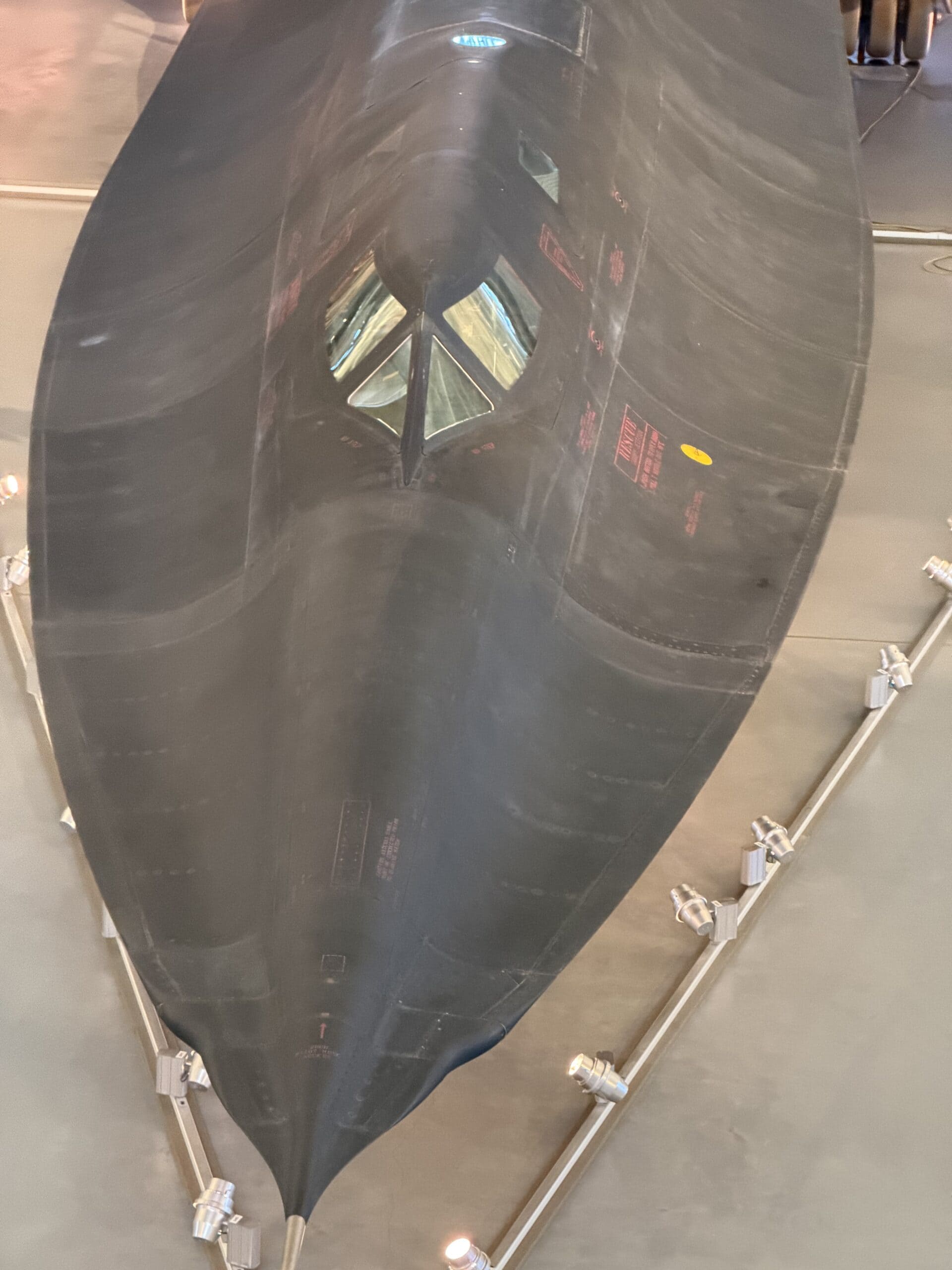 SR-71 Blackbird at the Smithsonian. 19FortyFive Image taken by Christian D. Orr.