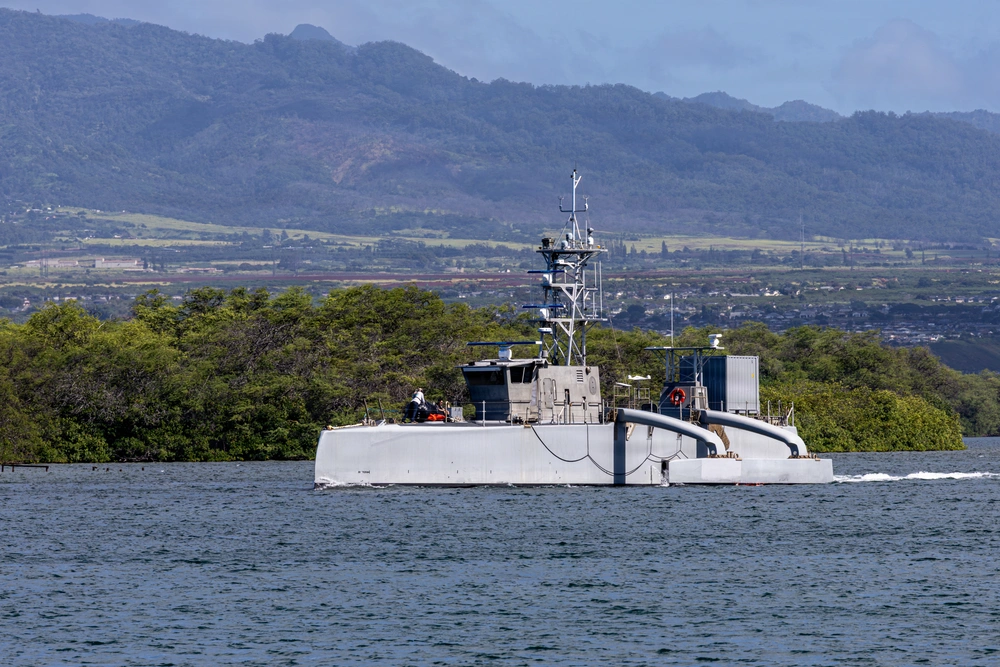 RIMPAC 2026 中的海猎者无人水面舰艇