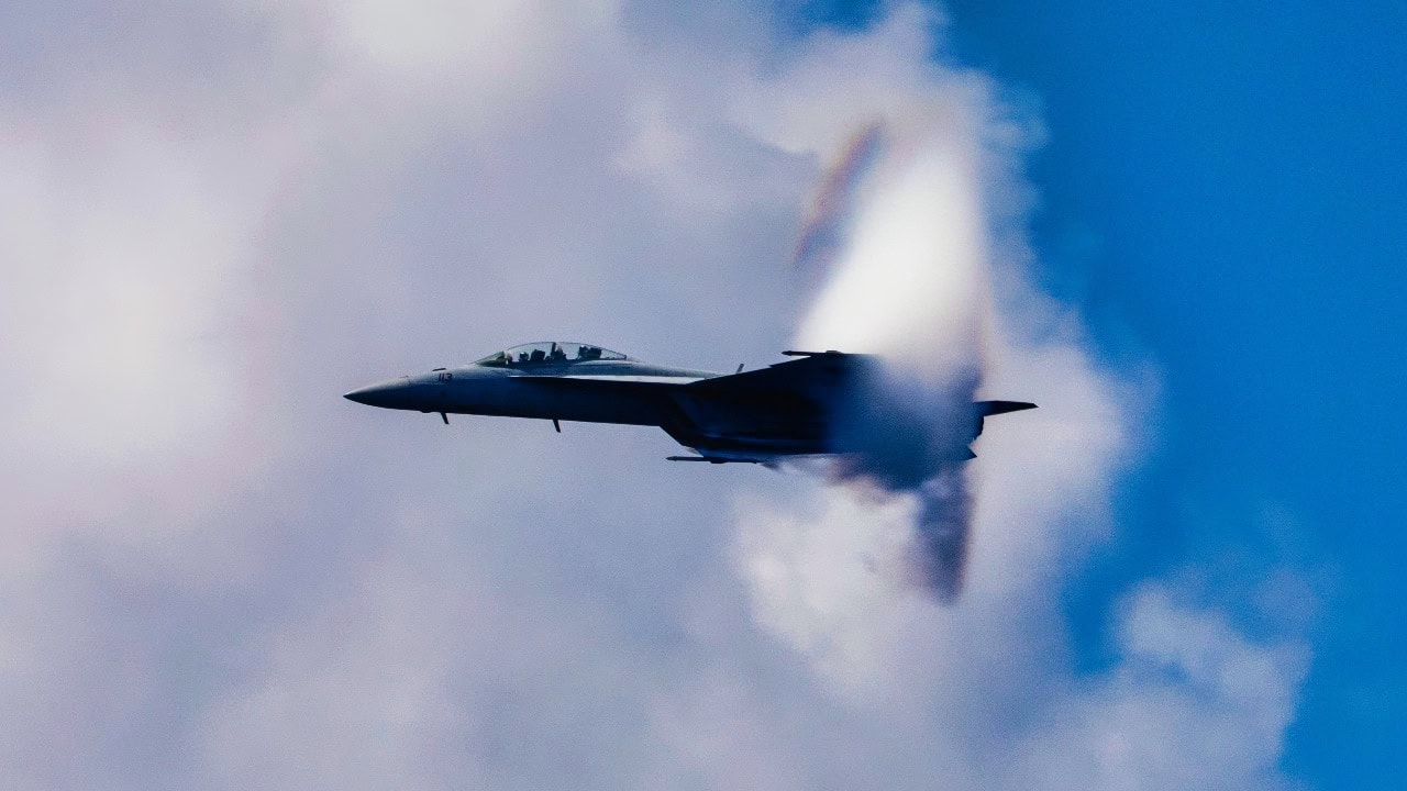 Navy Super Hornet Fighter Jet