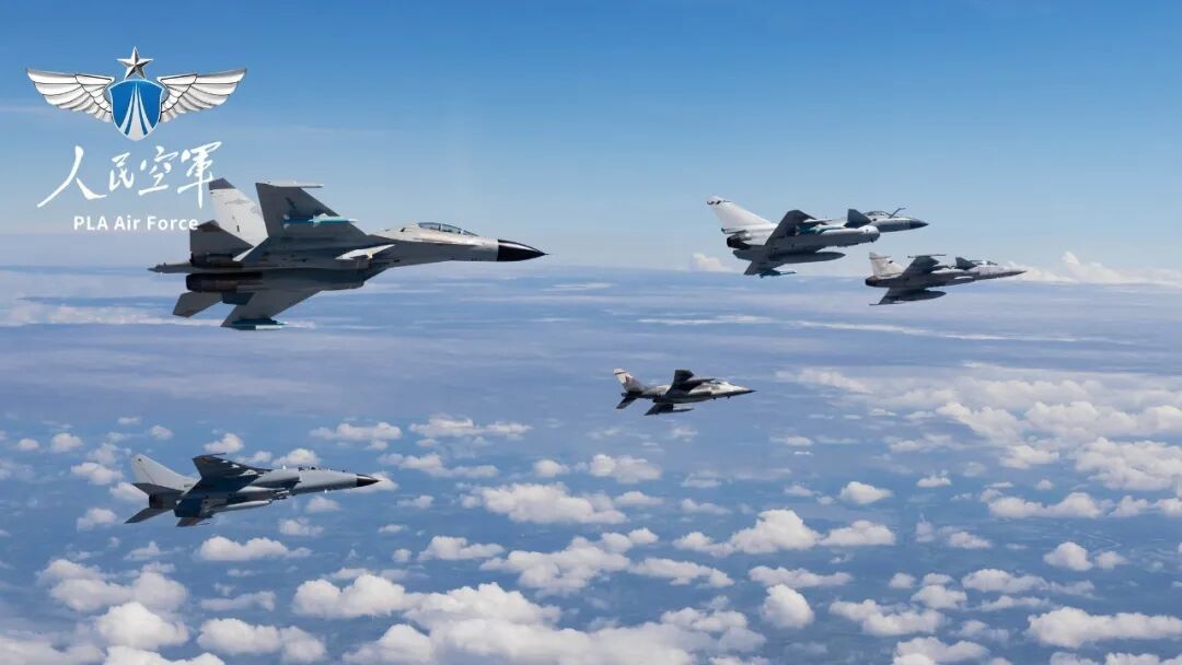 Chinese and Thai air force aircraft during Falcon Strike 2026 exercise