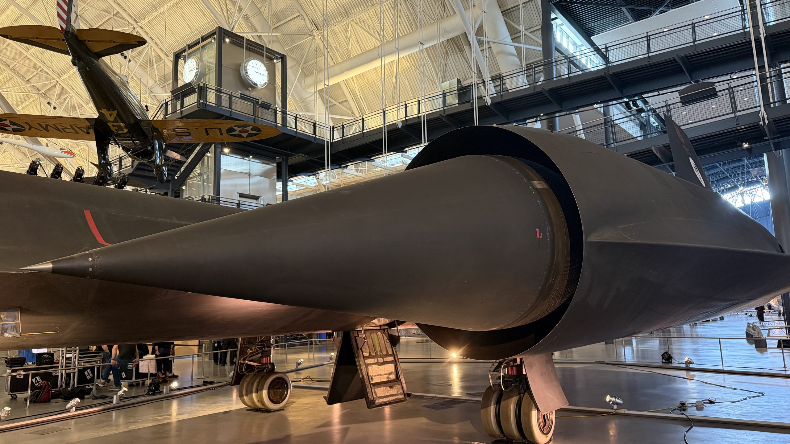 SR-71 Blackbird. Smithsonian Display Photo Taken by 19FortyFive on 9/30/2026.