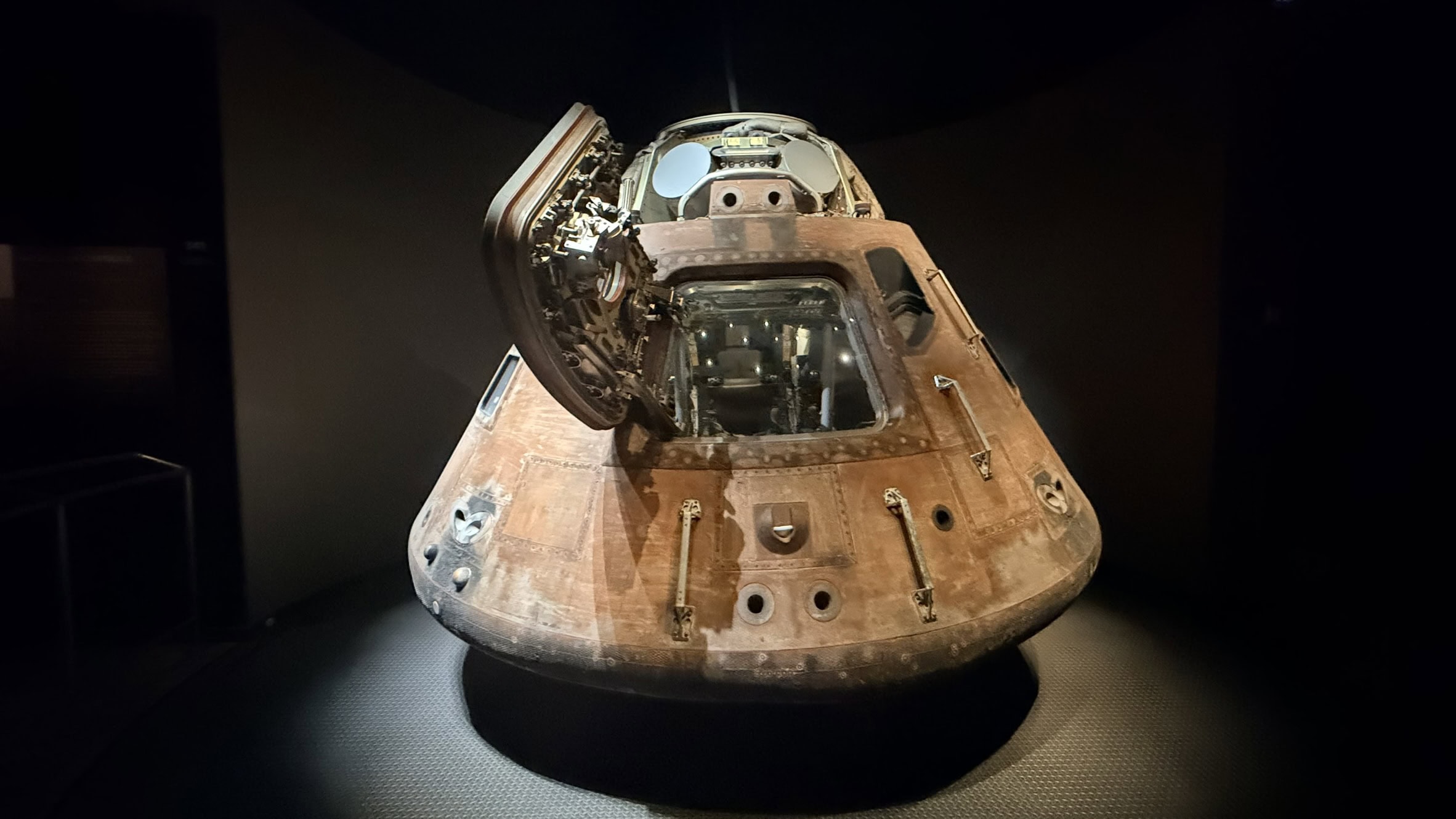 NASA Apollo 11 Exhibit at the Kennedy Space Center Saturn V Hanger. Image Credit 19FortyFive Harry J. Kazianis.