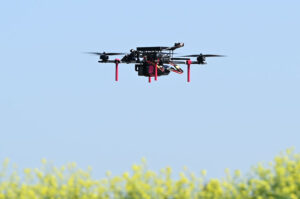 Rafael’s new Light Hunter interceptor drone. (Photo: ESD/Arie Egozi)