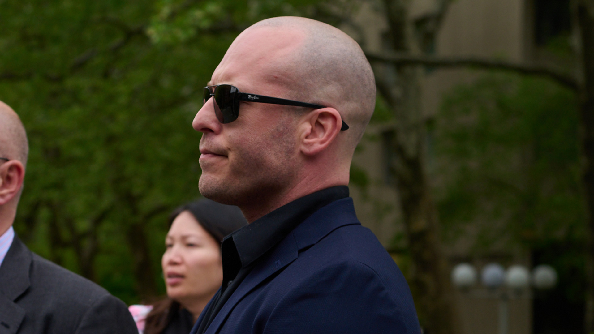 NEW YORK, NEW YORK - APRIL 28: U.S. special forces soldier Gannon Ken Van Dyke (C) exits federal court on April 28, 2026 in New York City. Van Dyke was indicted for placing a bet on the prediction platform, Polymarket, on the arrest of Nicolas Maduro while being part of the military operation.