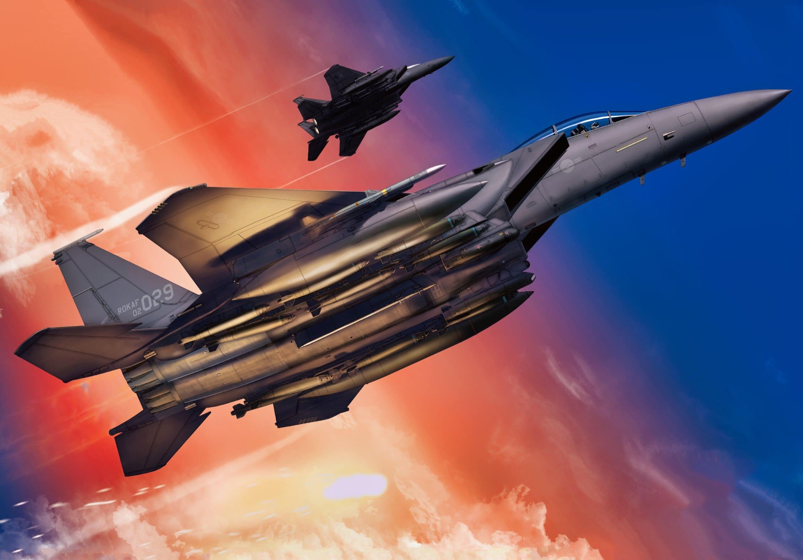 F-15 Fighter Artist Rendition