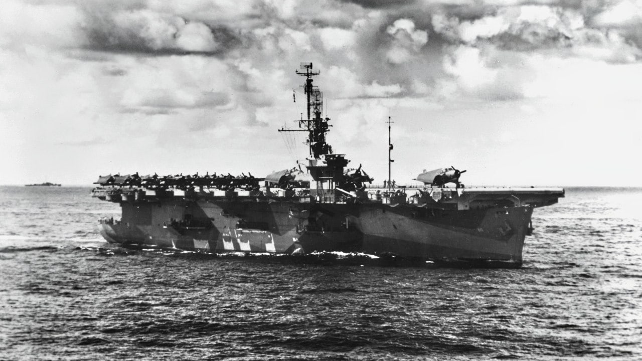 USS Wake Island Casablanca-Class Aircraft Carrier.