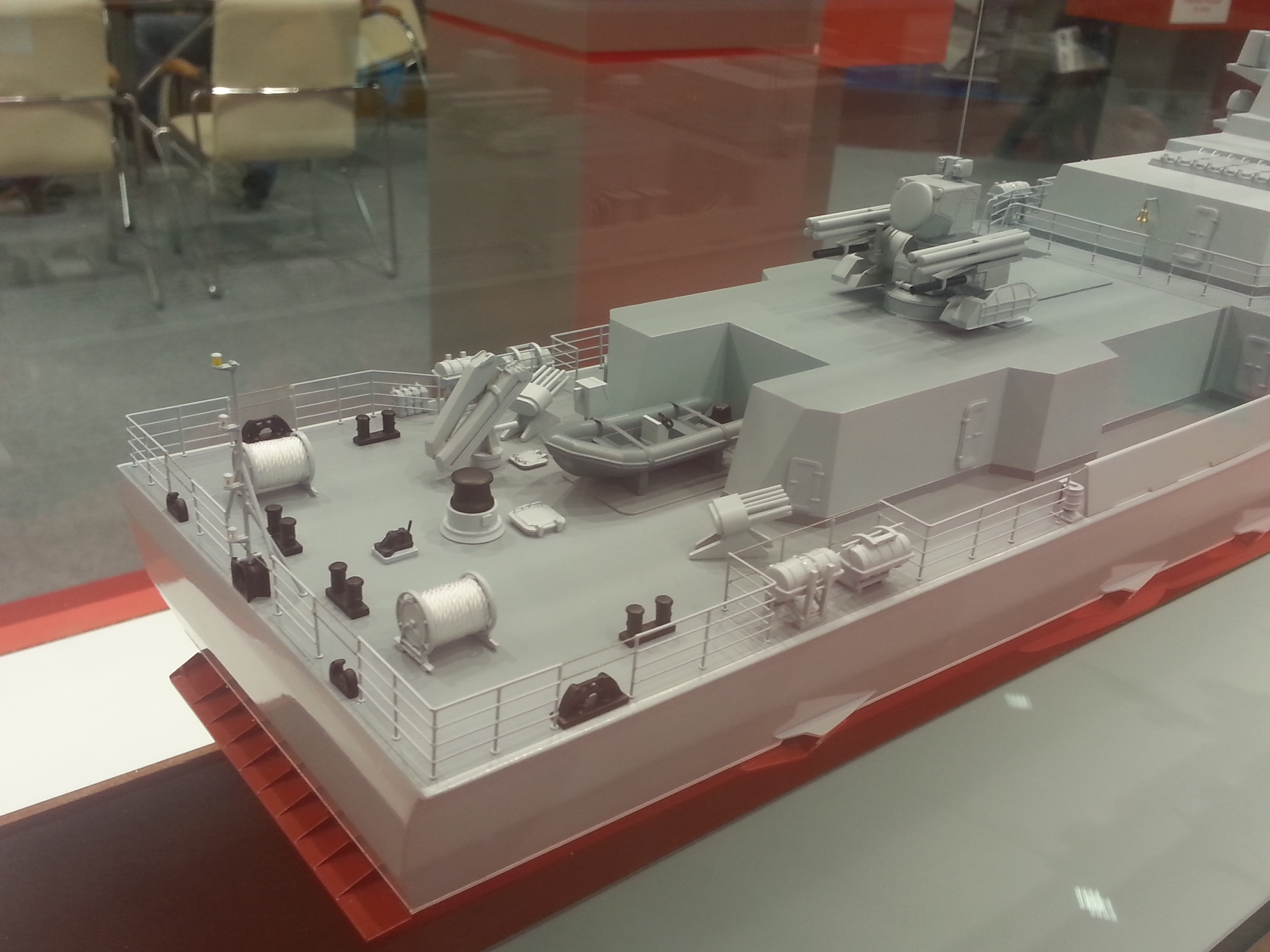 Russian Pantsir-S2 air defense system protecting military drone network