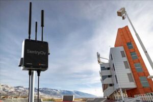 DroneShield’s SentryCiv provides fixed-site drone detection for venues, public safety, and critical infrastructure. [Photo: DroneShield]