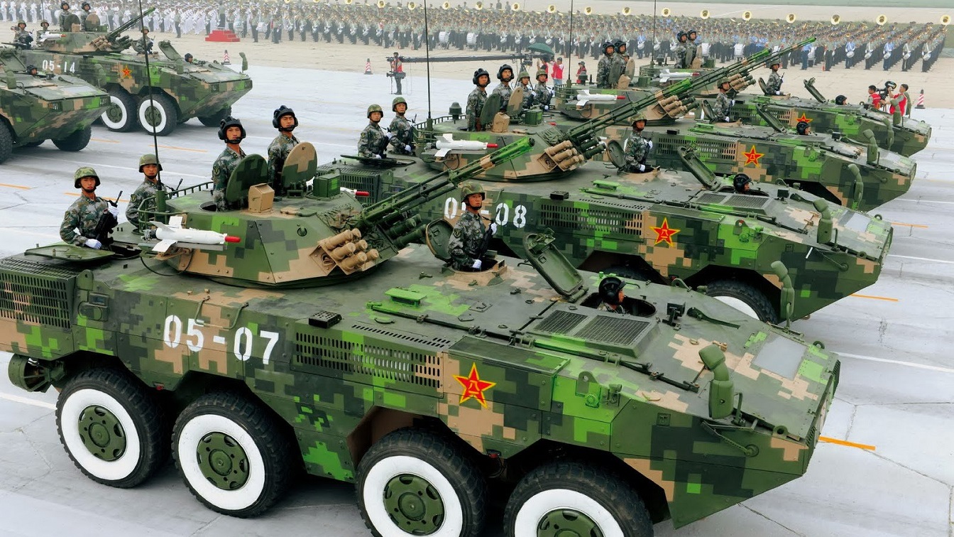 PLA Type 08 ZBL-08 8x8 wheeled IFV with manned turret being replaced by Type 19