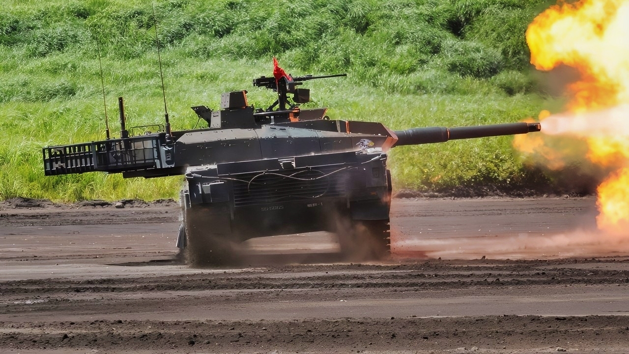 Japan Type 10 tank and unmanned warfare modernization