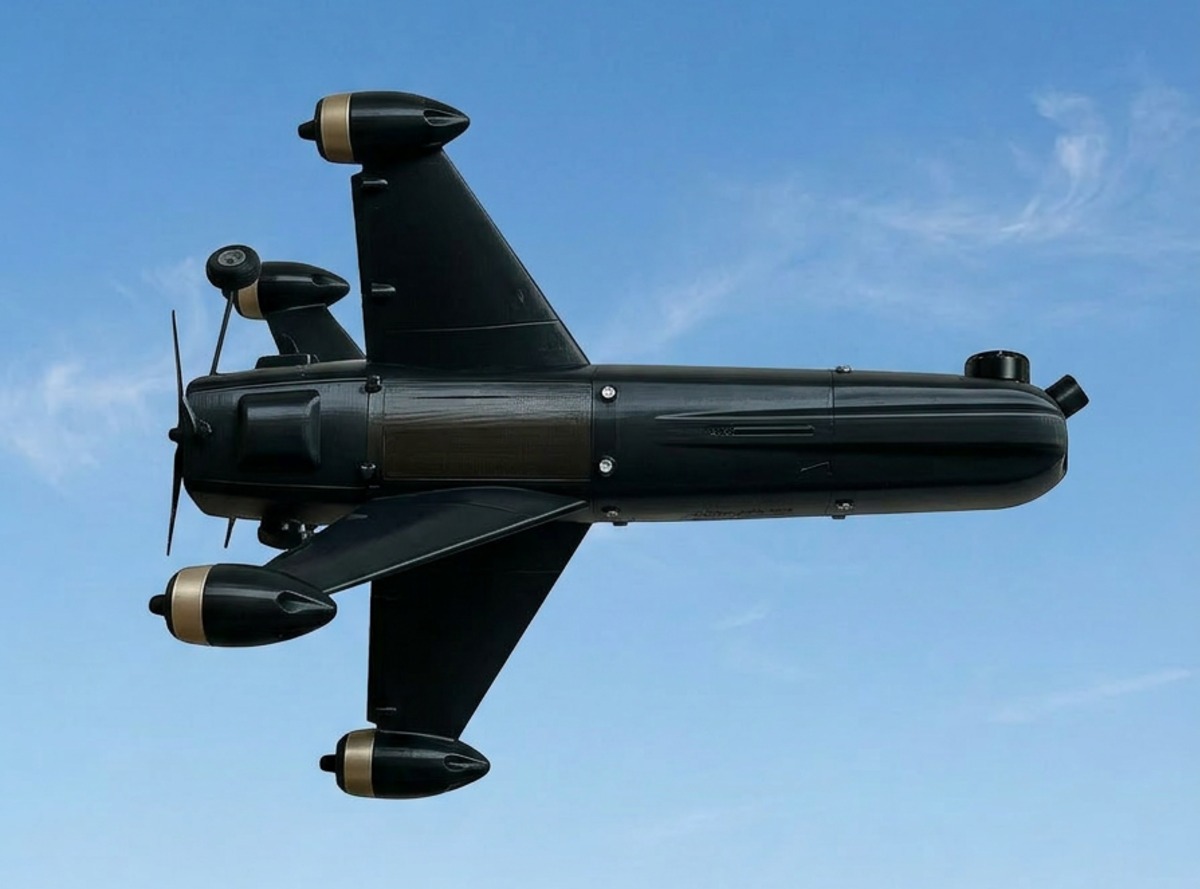 GUARDIAN-1 сounter-drone interceptor