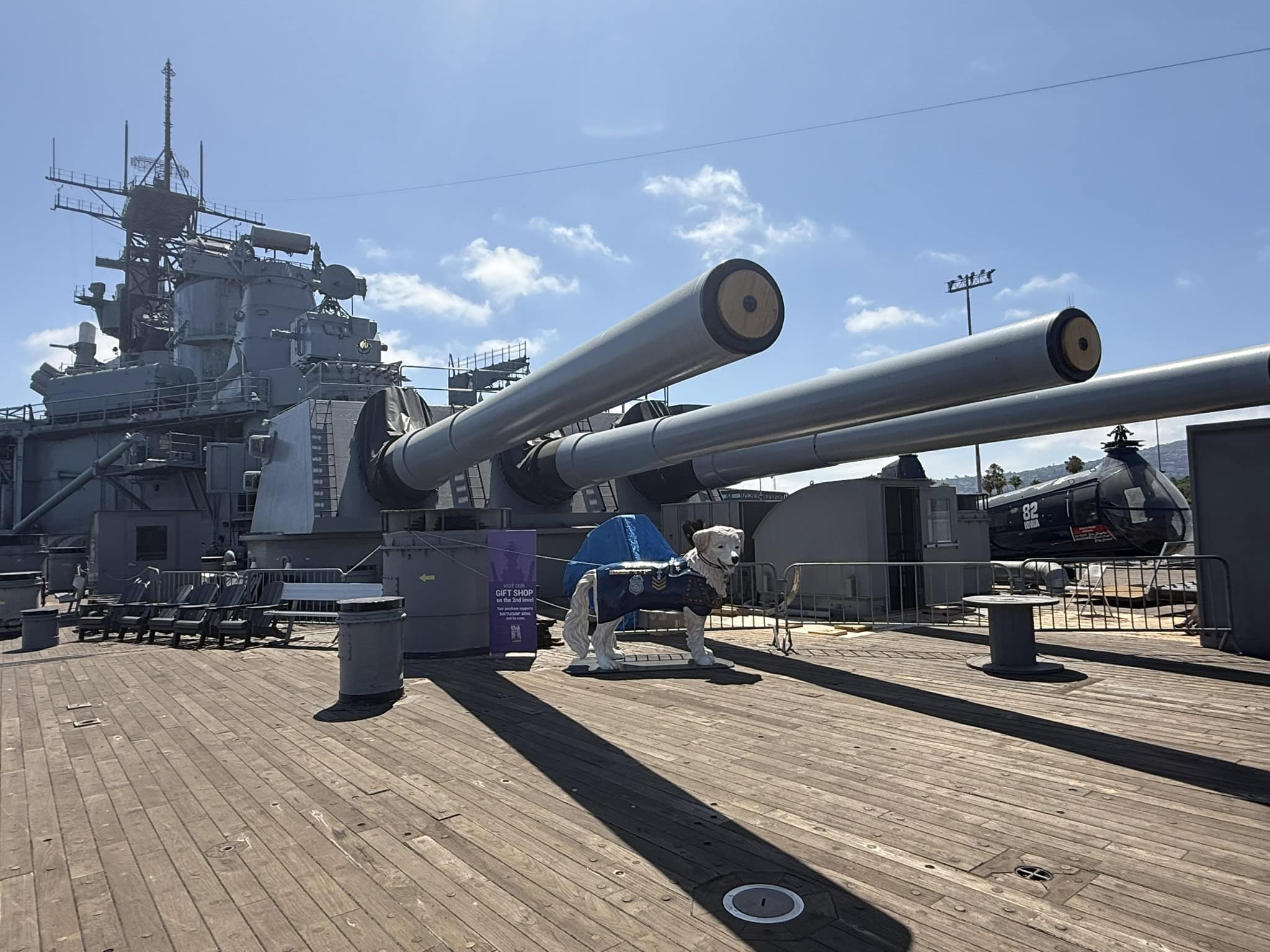USS Iowa Gun