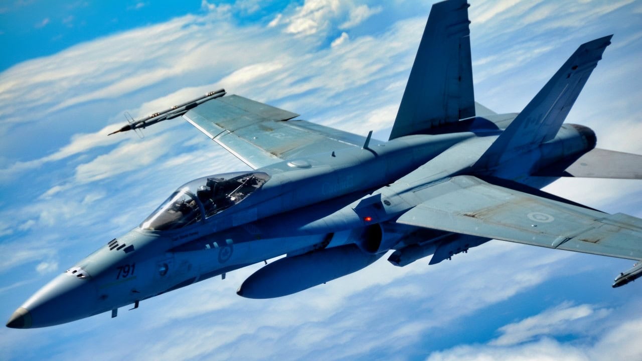 加拿大CF-18大黄蜂战斗机