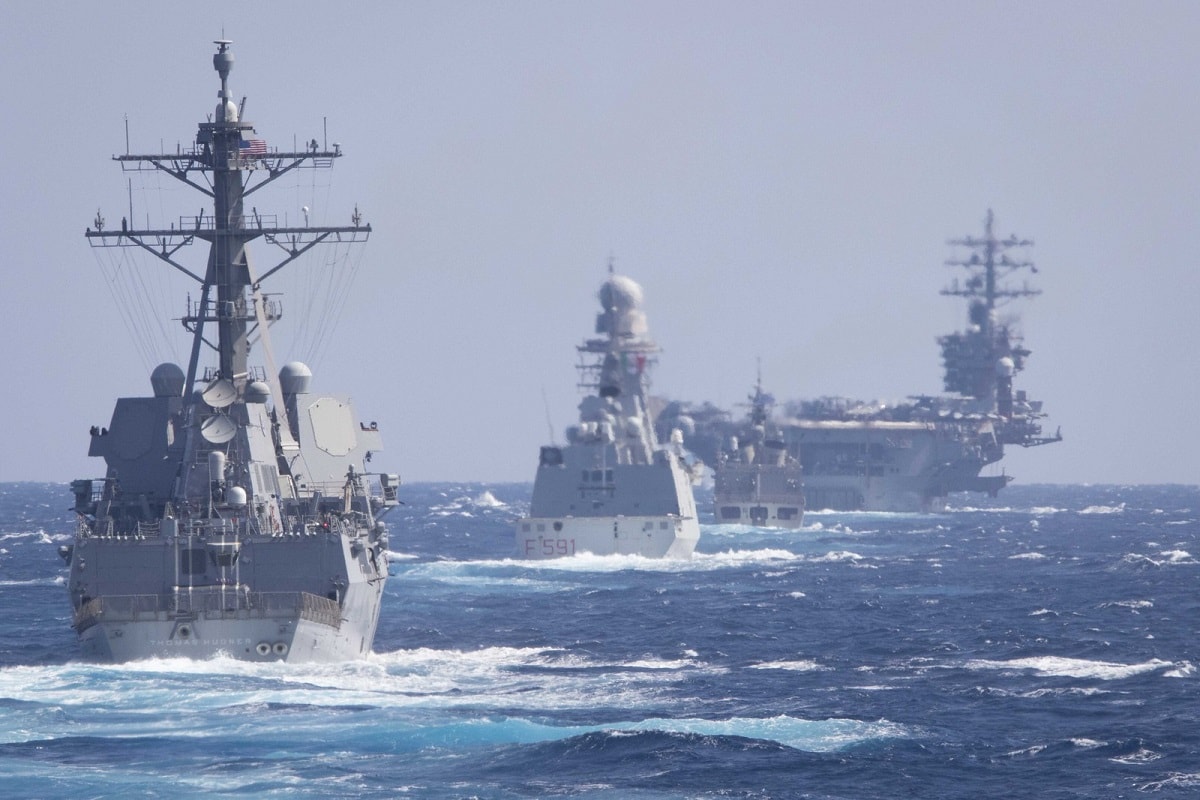 US naval forces in Indo-Pacific strategic competition
