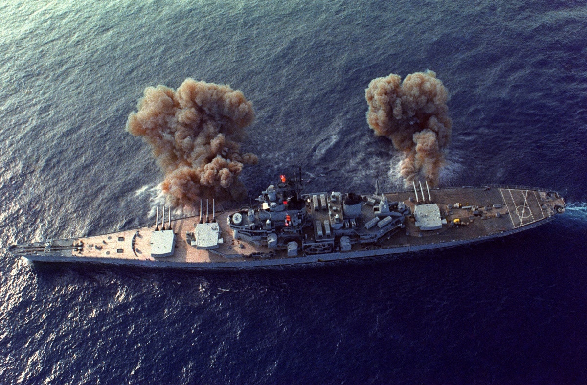USS New Jersey Iowa-Class Battleship