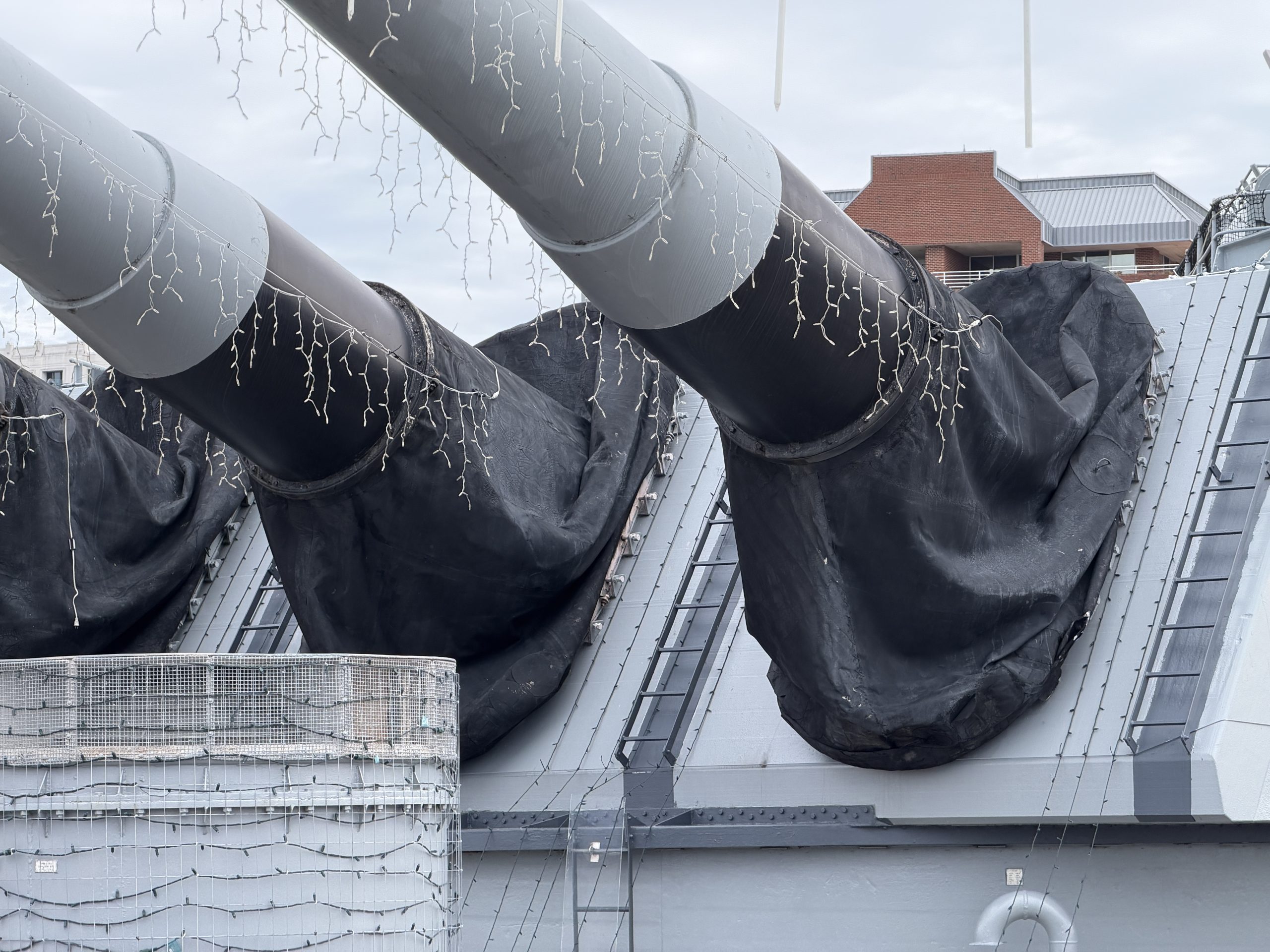 USS Wisconsin Iowa-Class Battleship Tour. Photo by 19FortyFive Reporter Christian D. Orr.