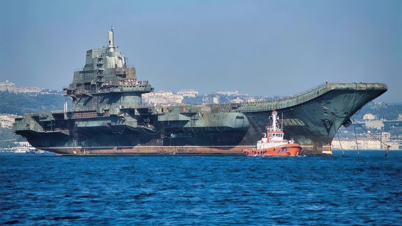 Soviet Varyag Aircraft Carrier
