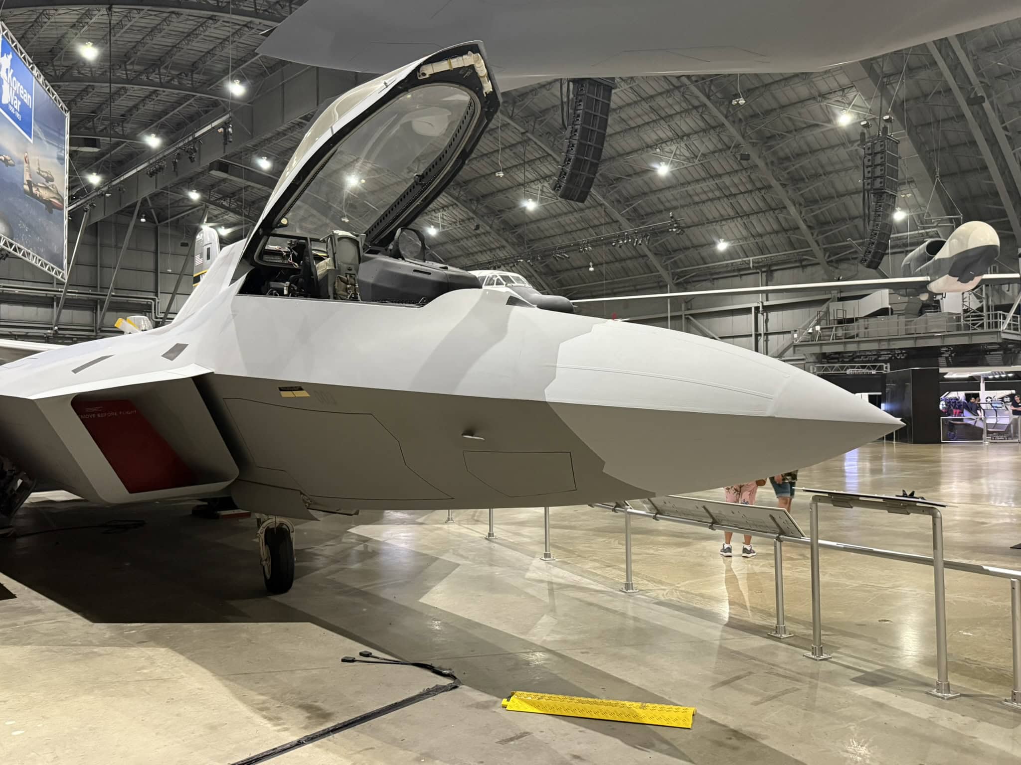 F-22 Raptor Photo Take At the National Museum of the U.S. Air Force. 