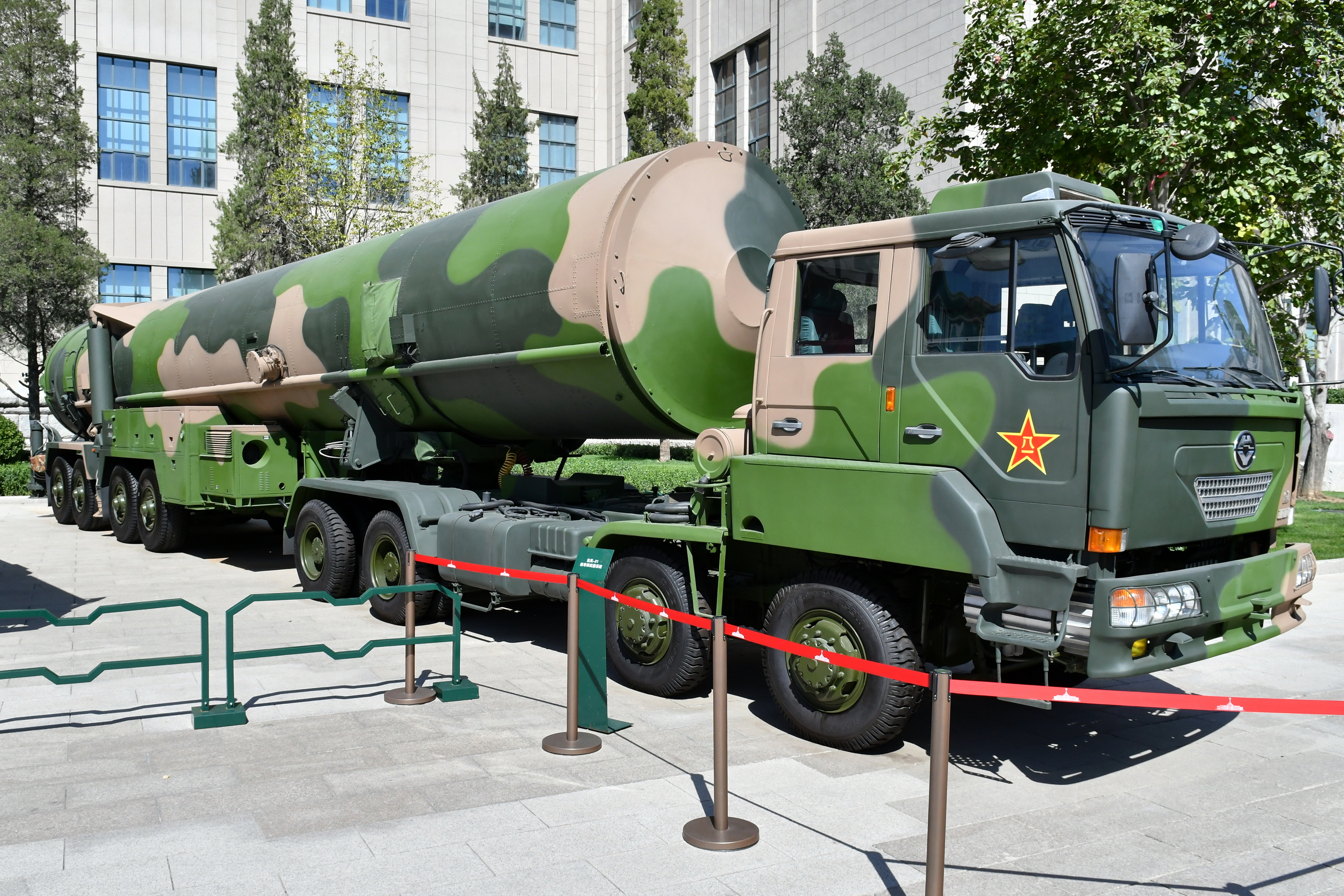 PLA DF-31 ballistic missile transporter strategic deterrence system