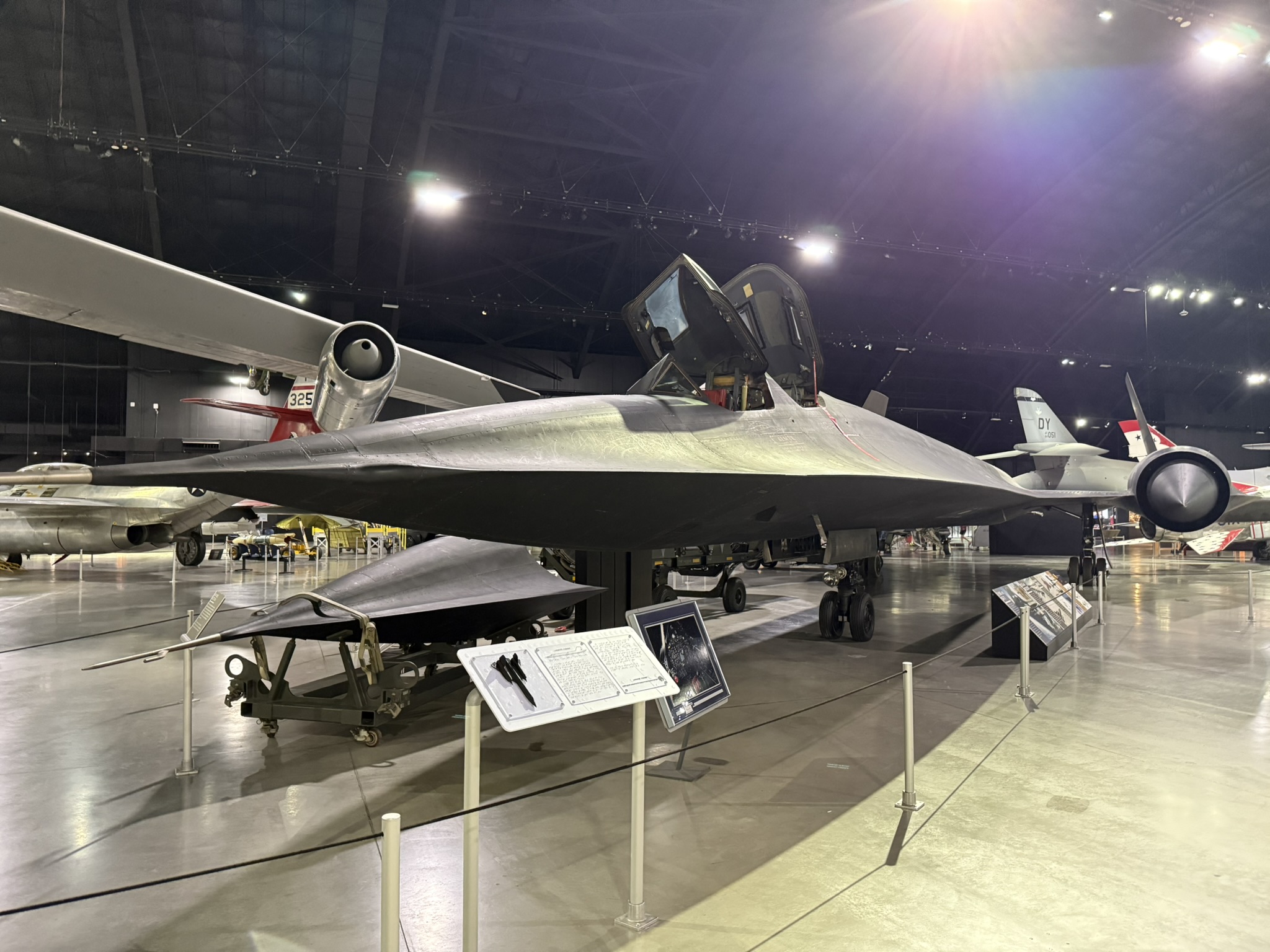 SR-71 Blackbird at the National Museum of the US Air Force. 19FortyFive Photo. 