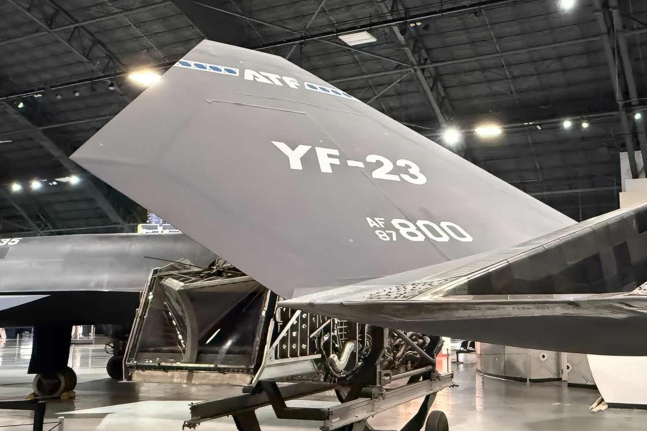YF-23 Stealth Fighter. Image taken by Harry J. Kazianis for 19FortyFive.