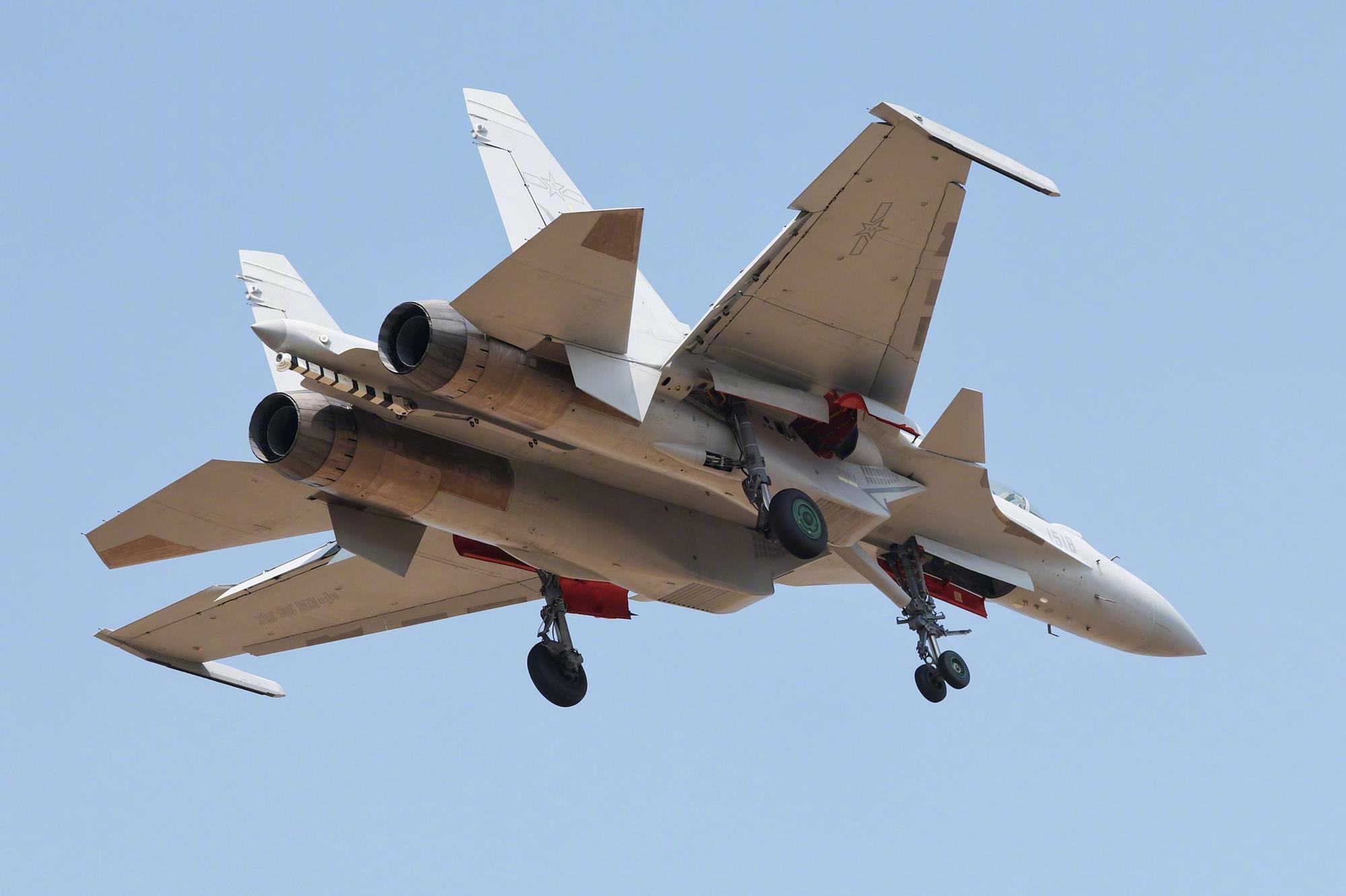 J-15T Flying Shark carrier fighter China naval aviation training