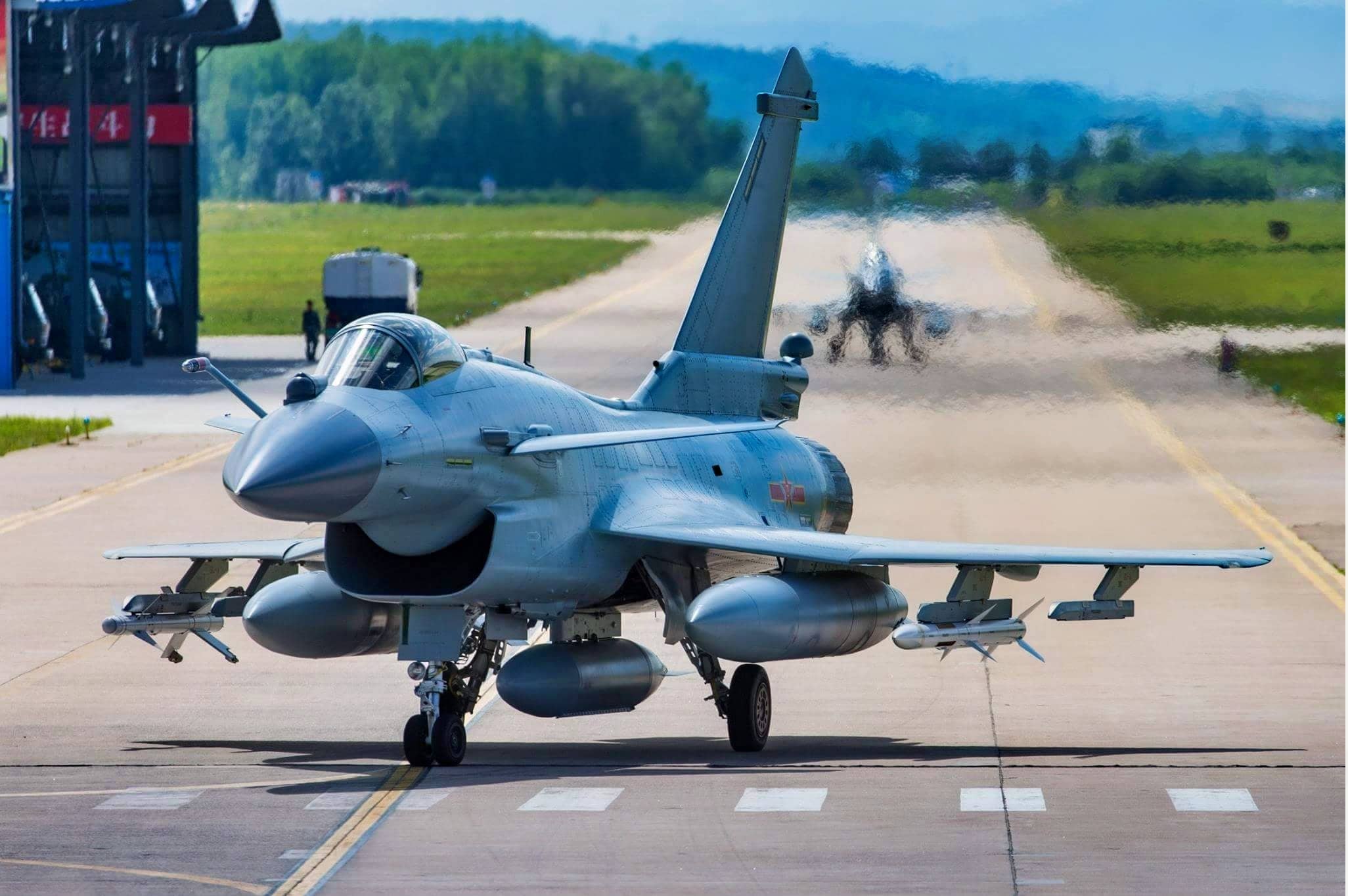 Chinese J-10C fighter jet deployed to Falcon Strike 2026 exercise in Thailand