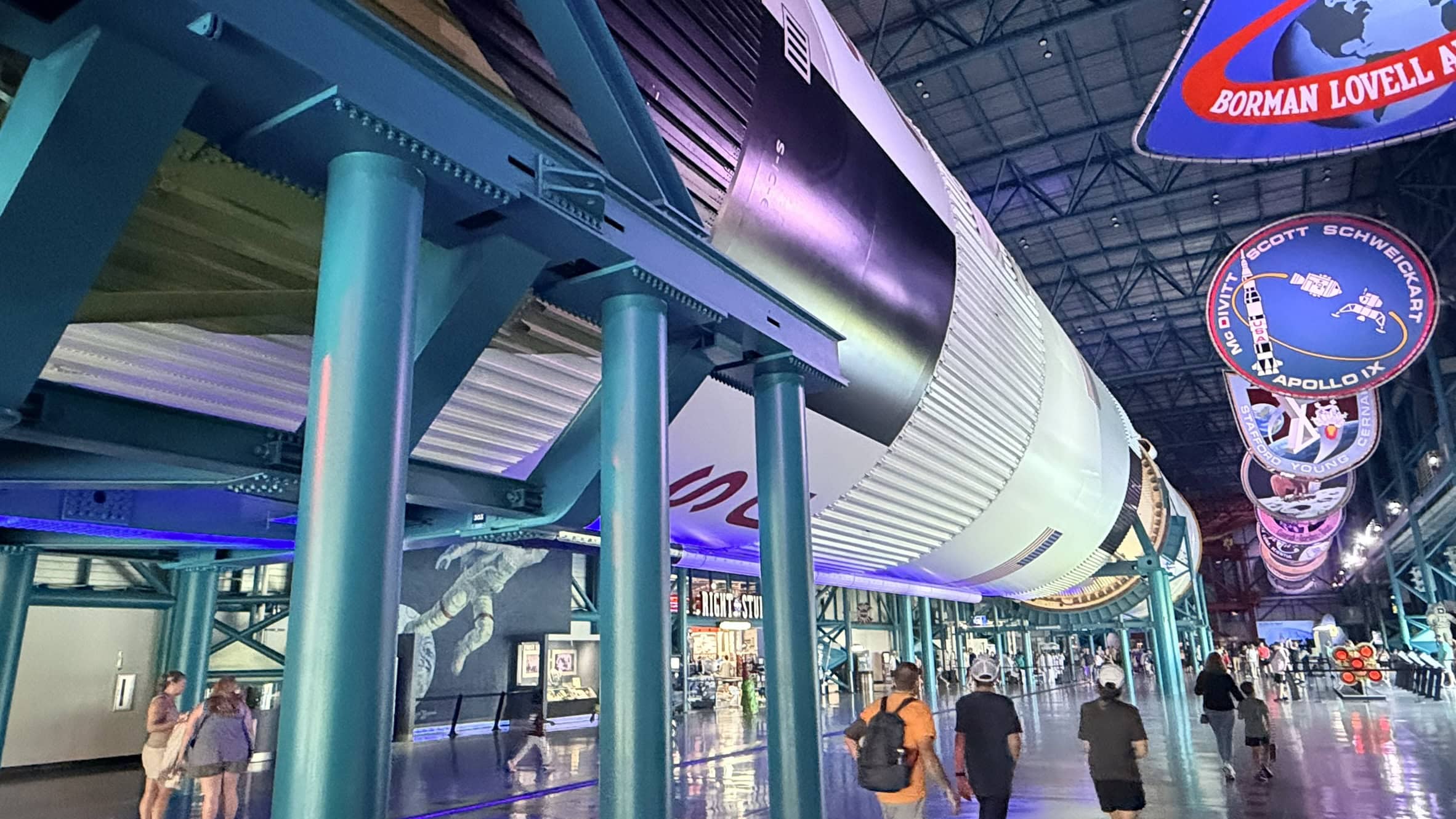 Saturn 5 Rocket. Image from NASA Kennedy Space Center Taken on 6/28/2026. Taken by Harry J. Kazianis for 19FortyFive.com