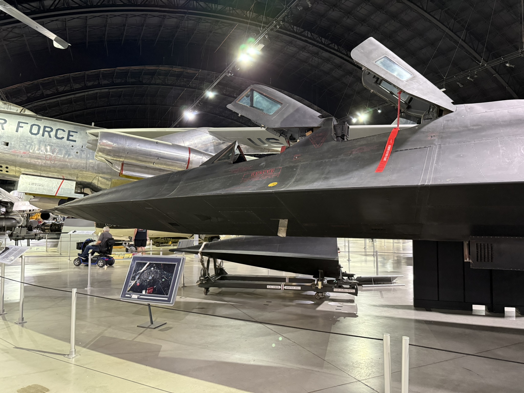 SR-71 at National Museum of the Air Force. 