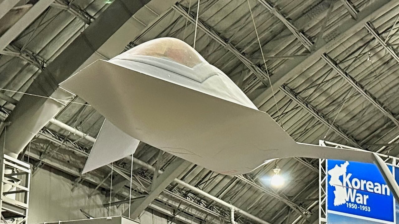 YF-118G. Image taken by Harry J. Kazianis for 19FortyFive. 