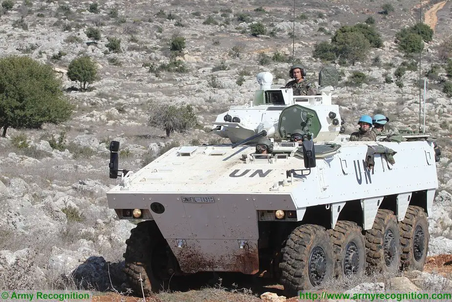 VBCI 8x8 armored infantry fighting vehicle deployed by French Army in Mali