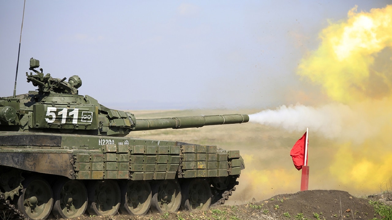 T-72 Tank from Ukraine War